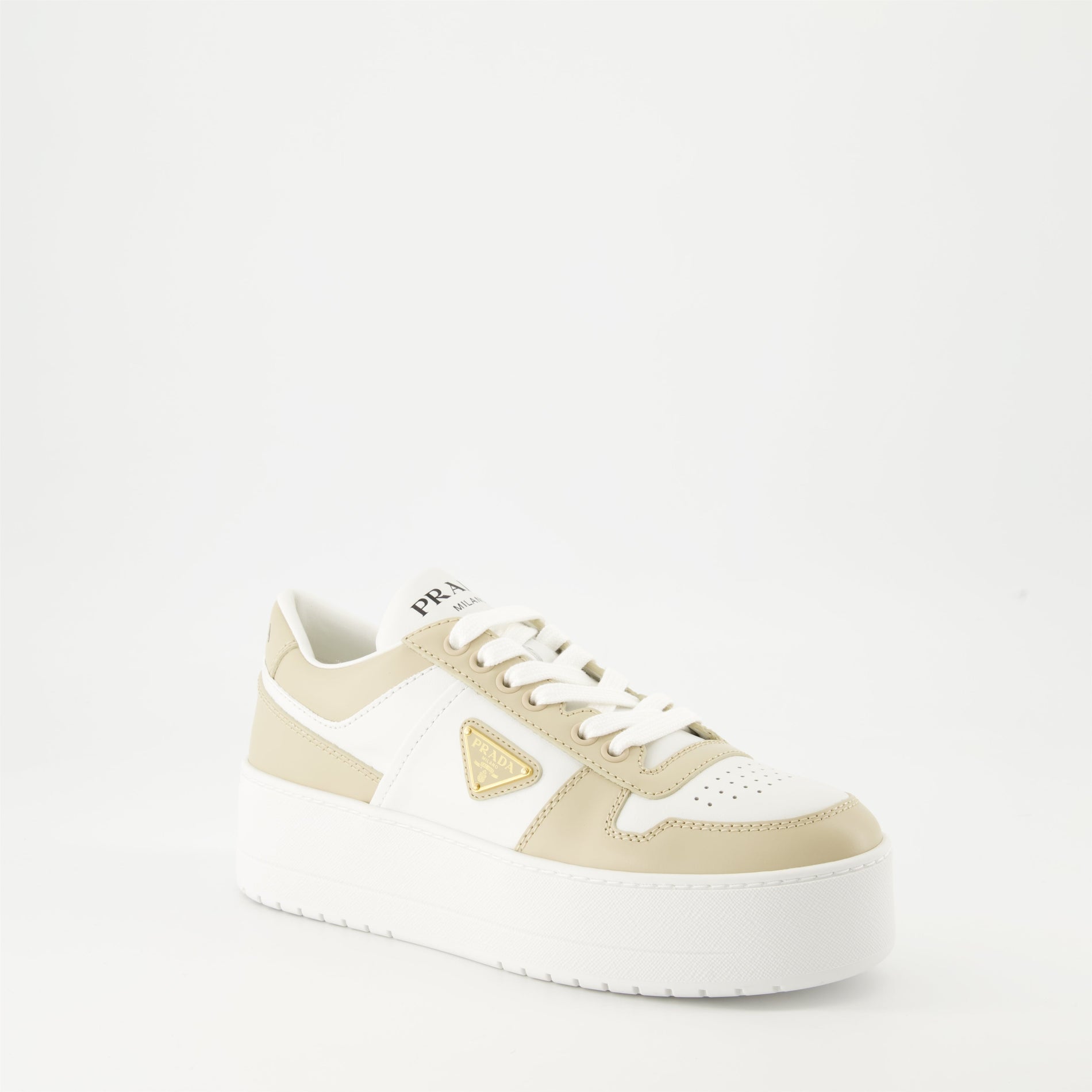 Prada Platform Panel Sneakers - image 2