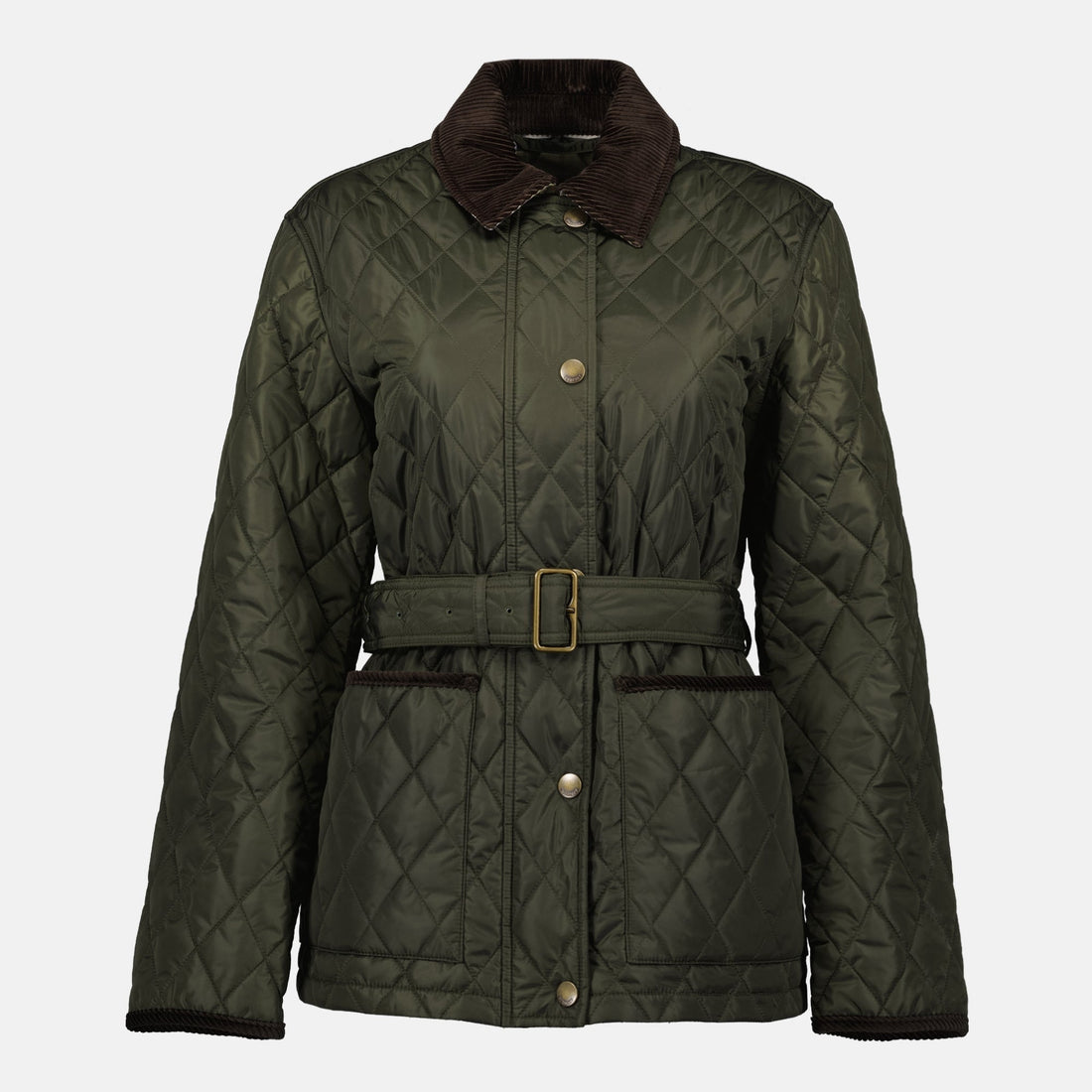 Belted Quilted Jacket