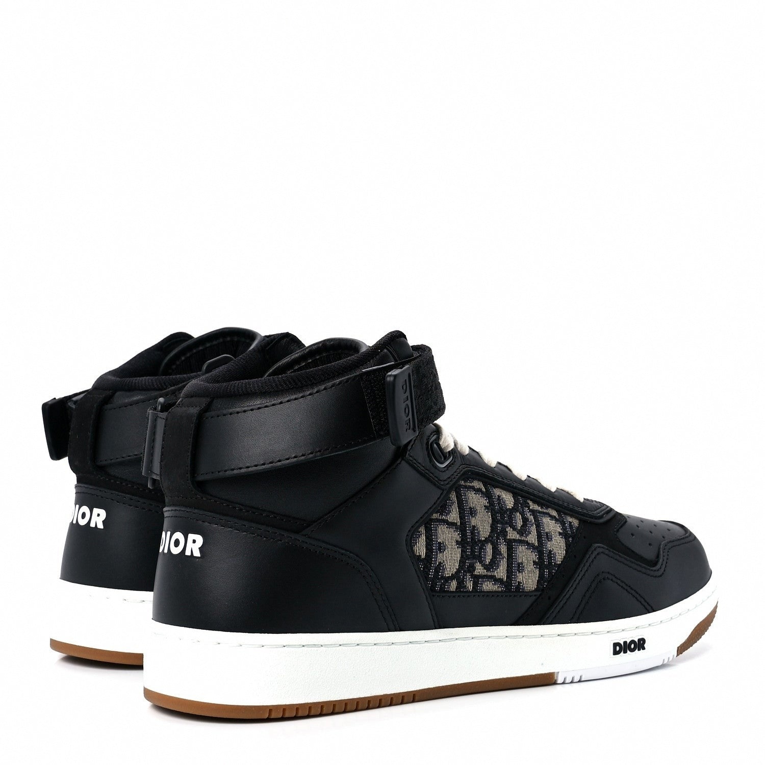 Dior B27 Mid-Top Sneaker — Black Oblique - image 4