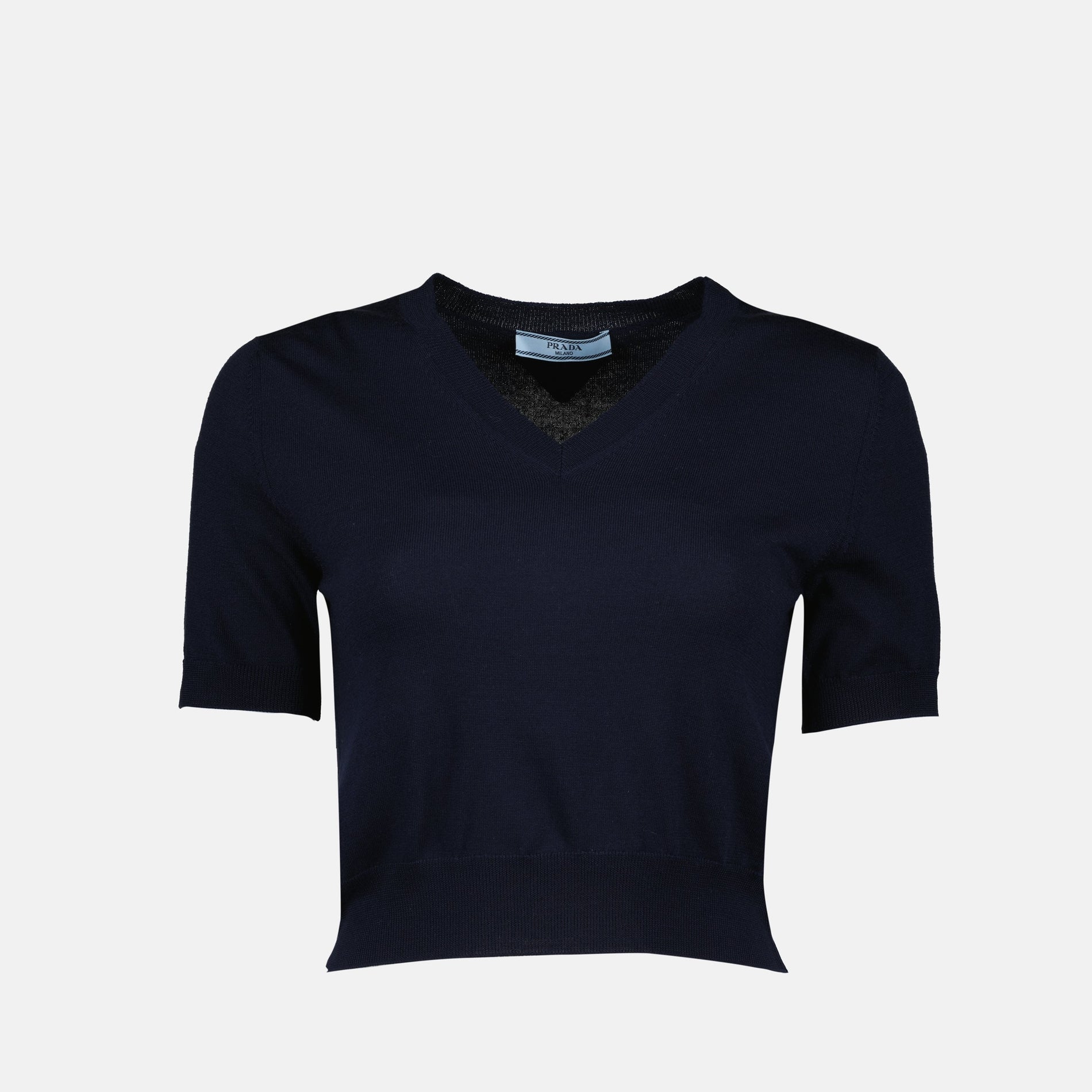 Prada Short Sleeve Sweater