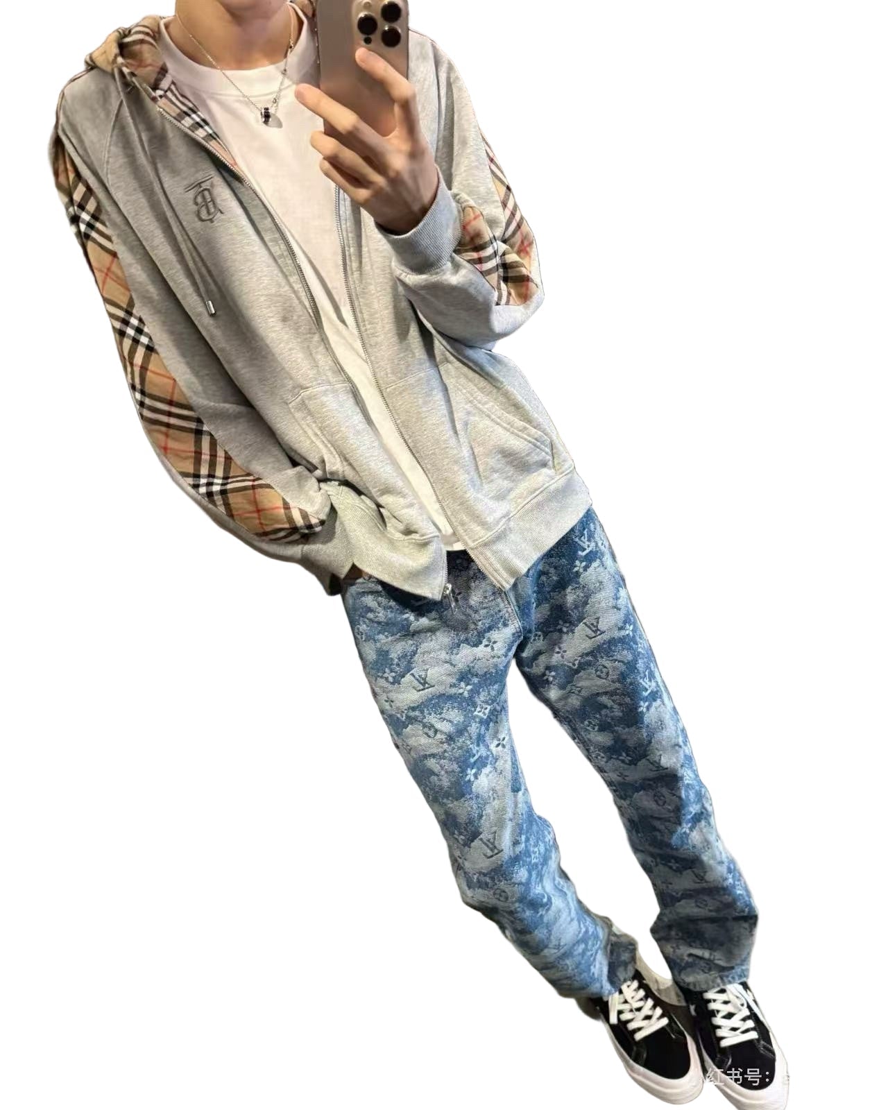 Louis Vuitton Cloud Monogram Blue Denim Jeans - image 7