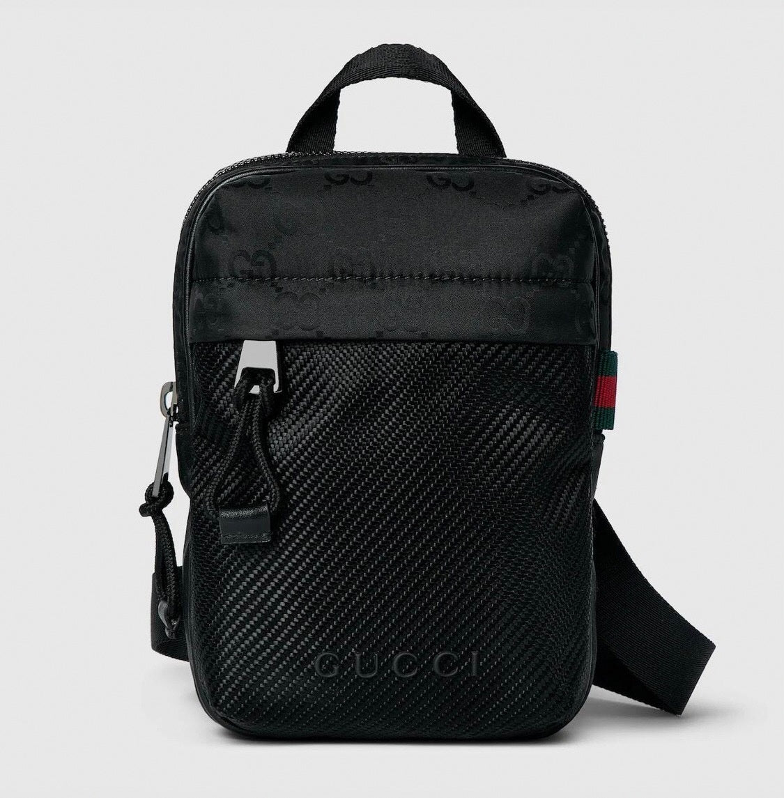 Gucci Mini Black Crossbody Utility Bag - image 2