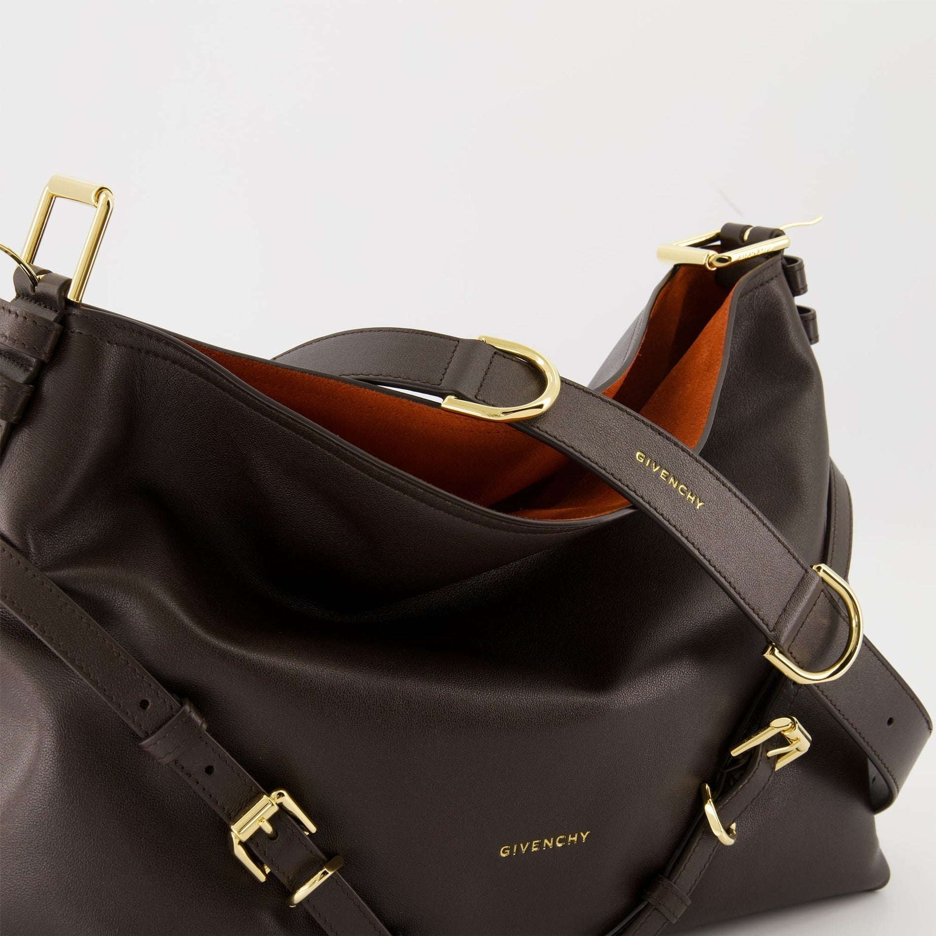 Givenchy Voyou Shoulder Bag – Dark Brown - image 3