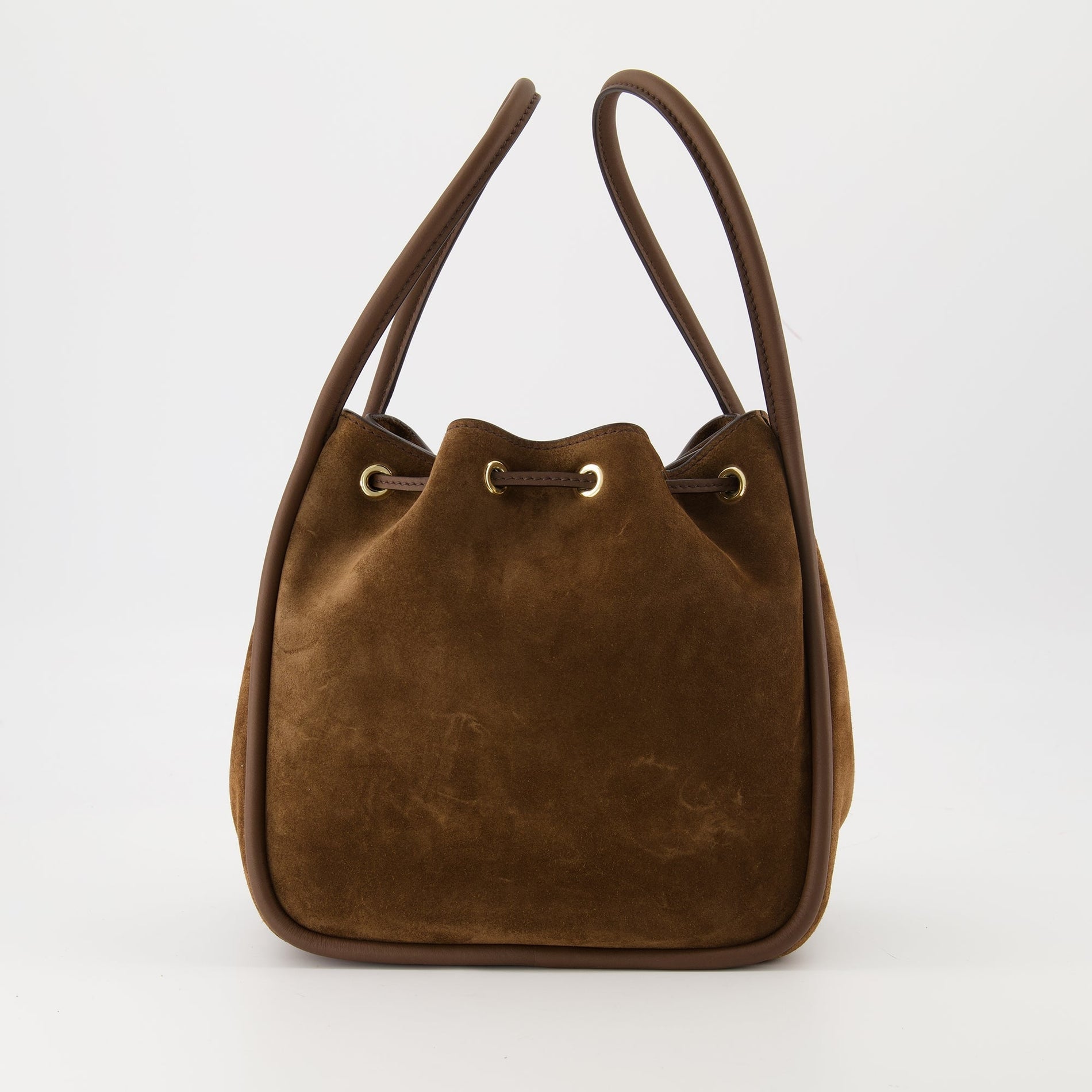 Prada Prada Suede Bucket Bag - image 2