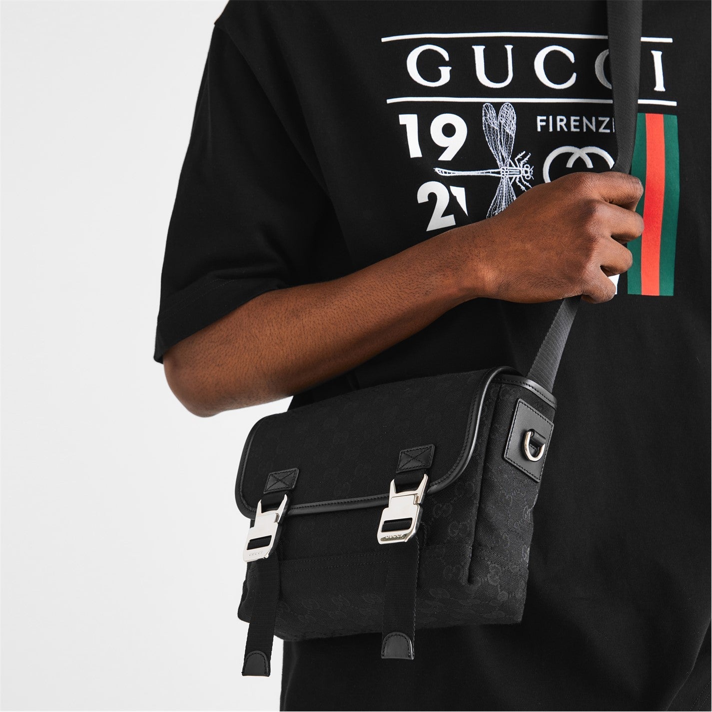 Gucci Men's Crossbody Bag Black - image 4