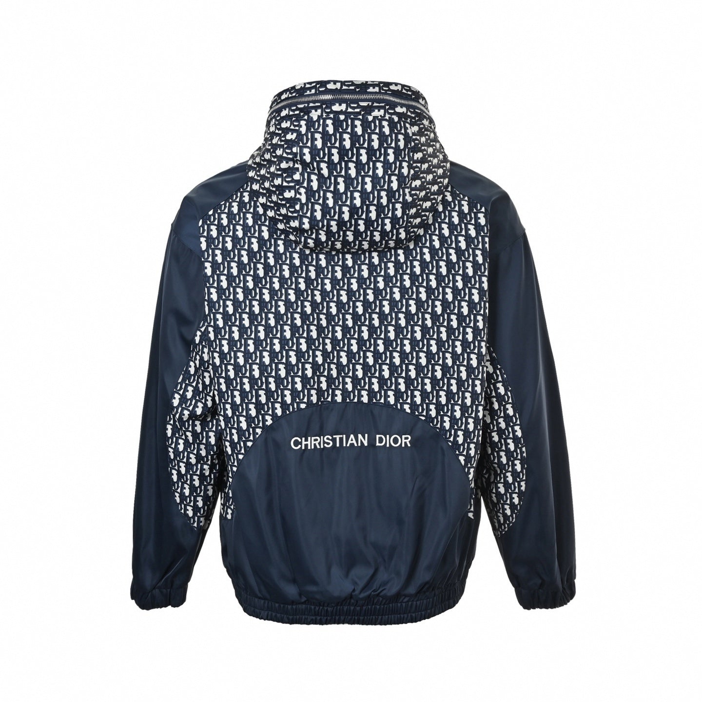 Dior Navy Oblique Technical Windbreaker - image 2