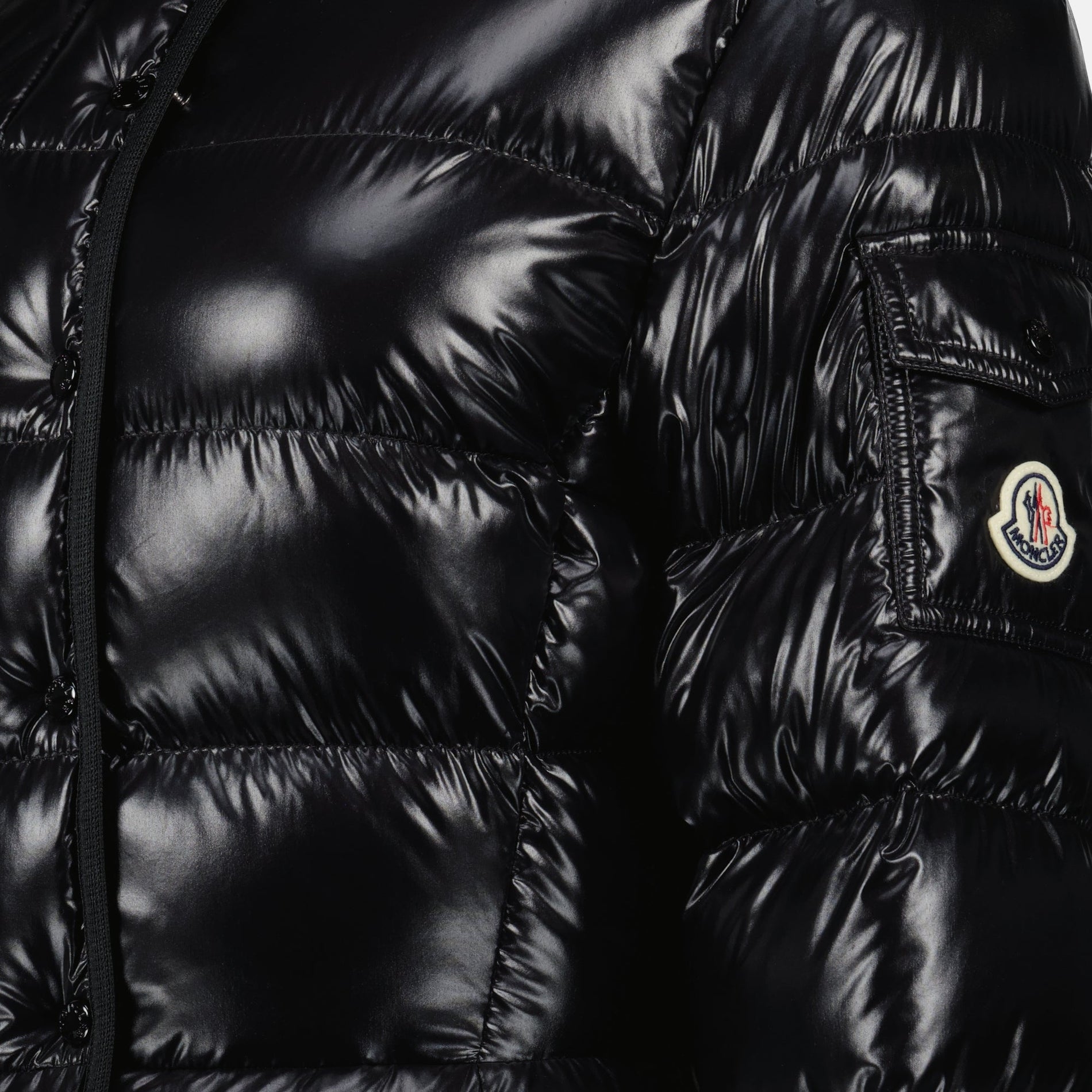 Moncler Glossy Hooded Puffer Jacket - image 8