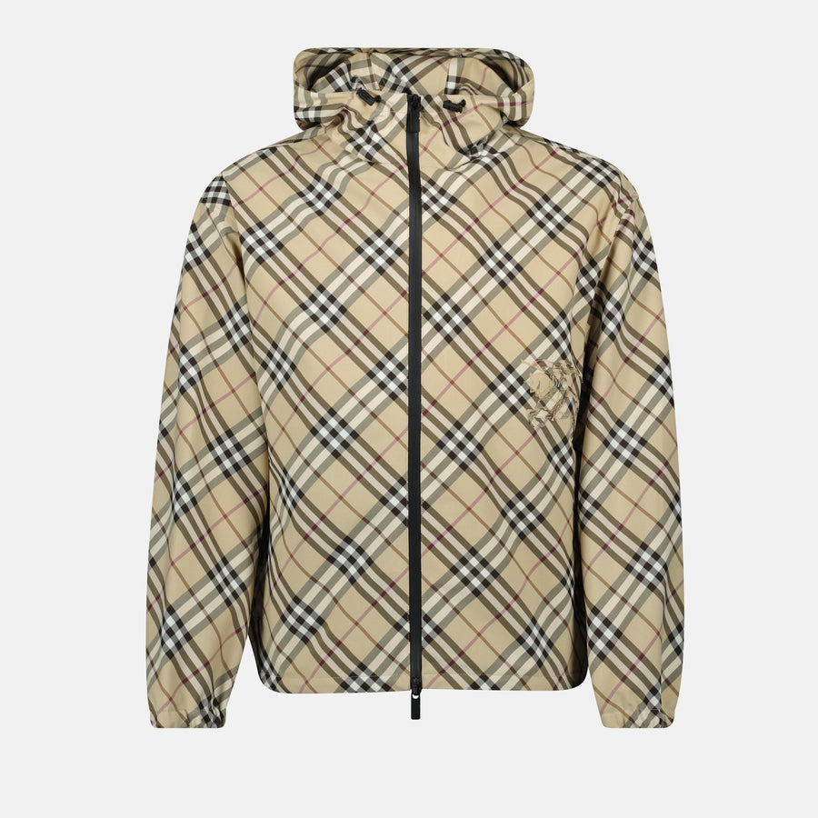 Burberry Cavalier Check Windbreaker