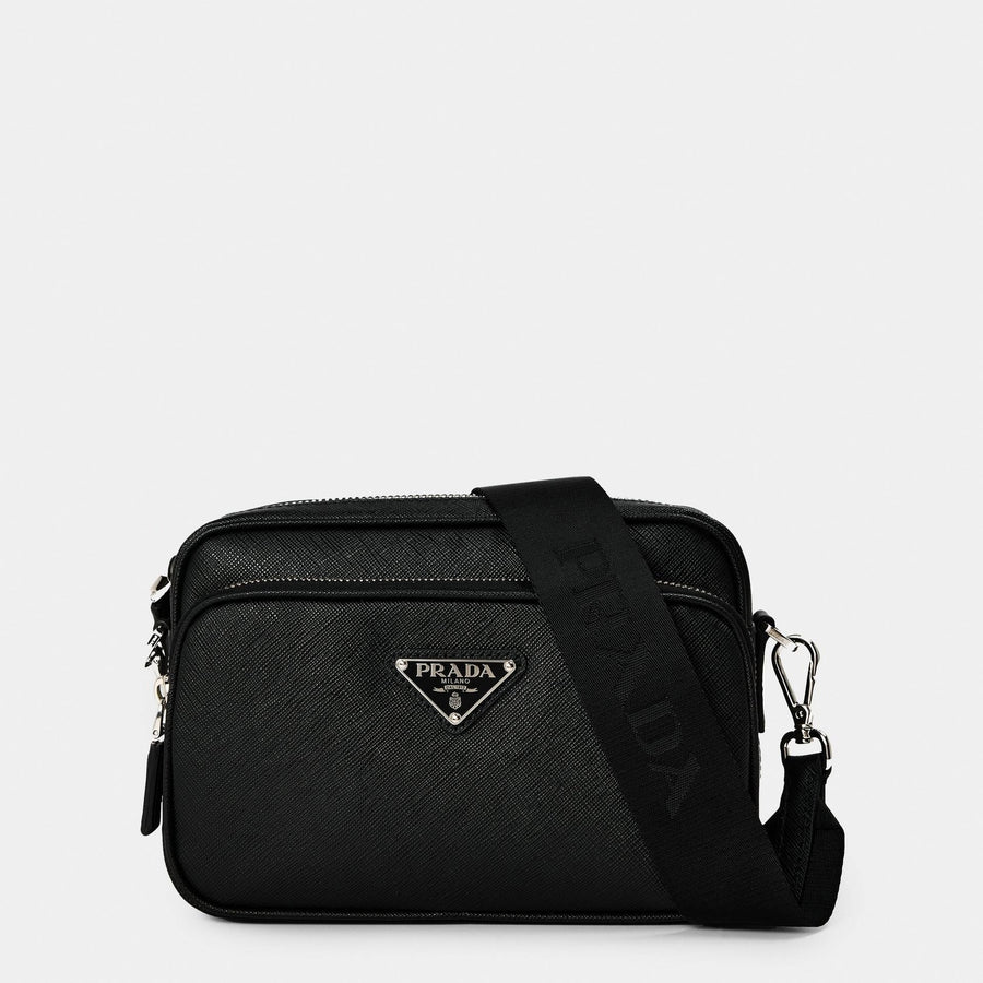 Prada Men's Cross Body Bags Black