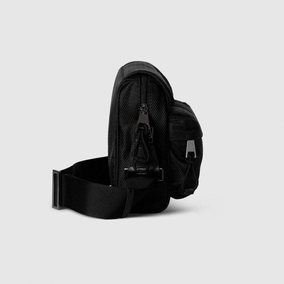 Gucci Medium Black Messenger Crossbody Bag - image 5