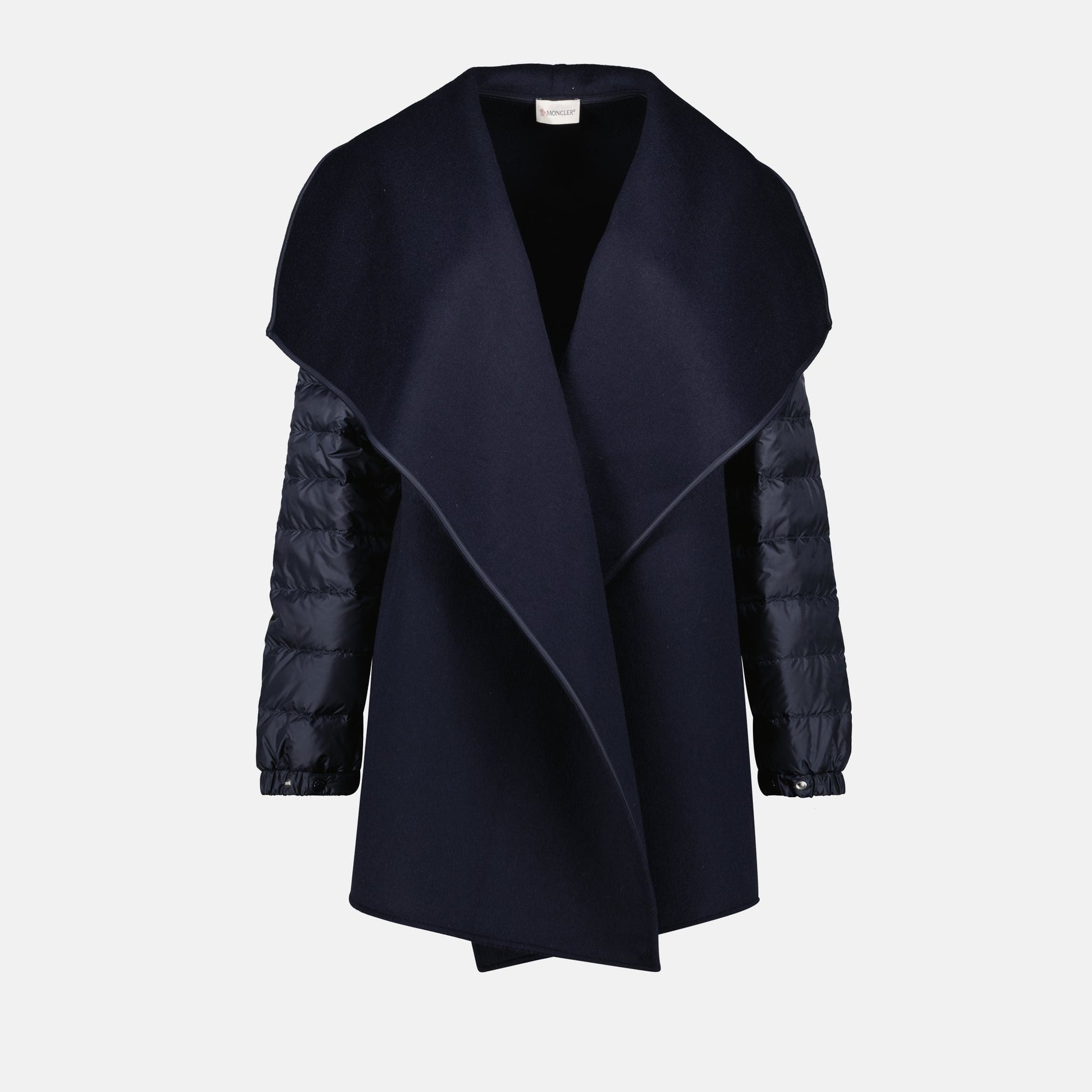 Moncler Quilted Wool Cape - image 5