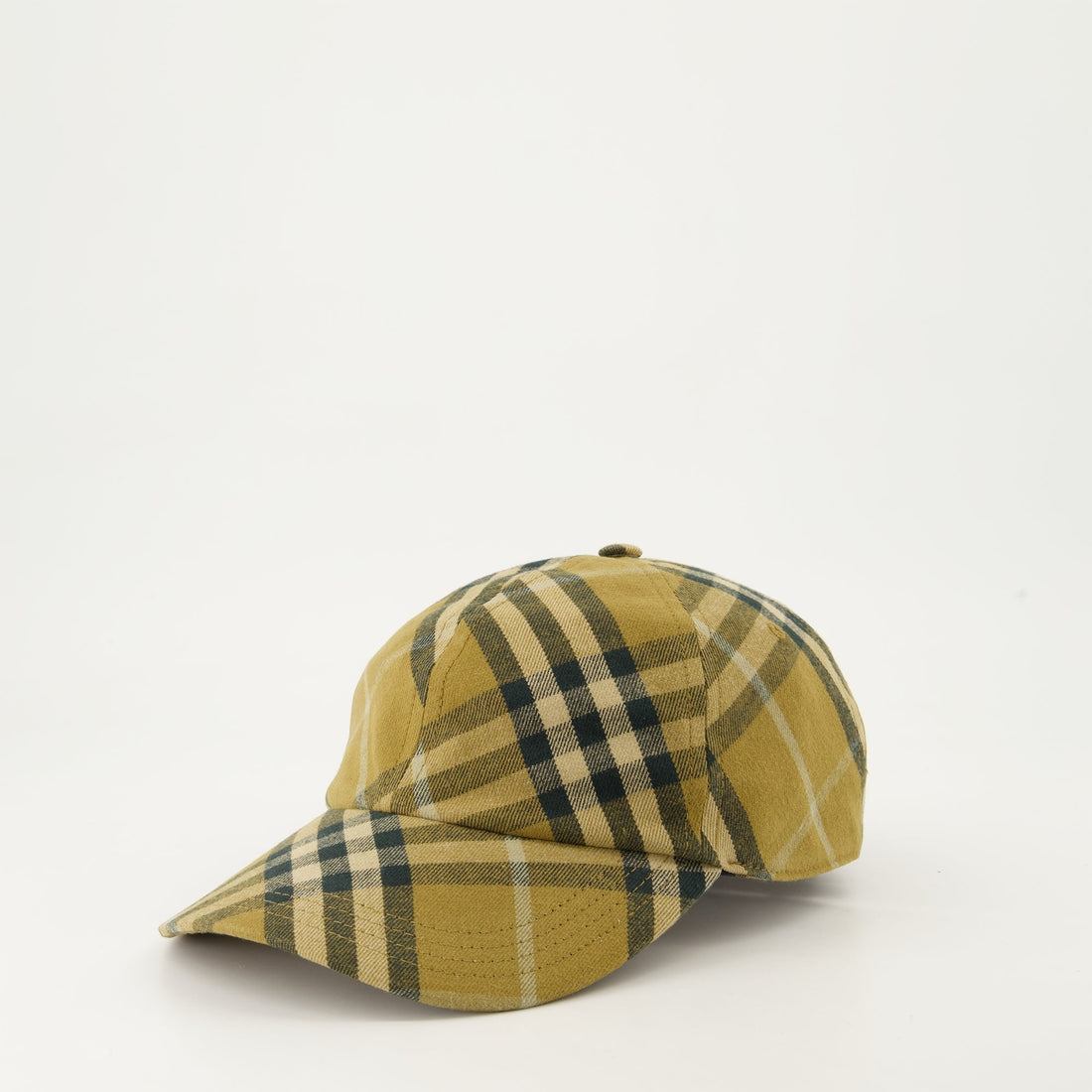 Vintage Check Baseball Cap