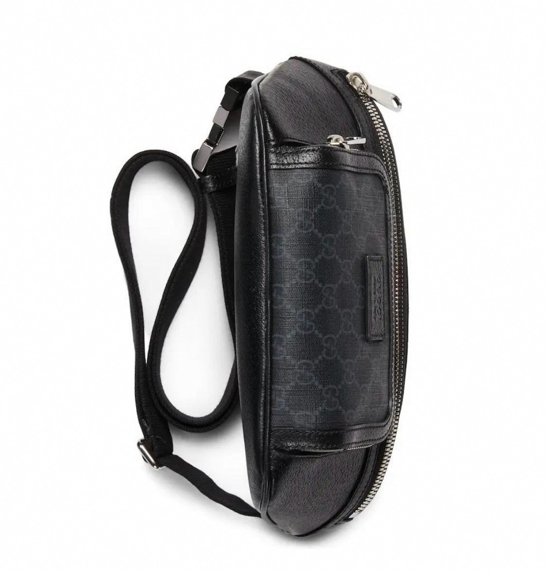 Gucci Black Leather Belt Bag - image 7