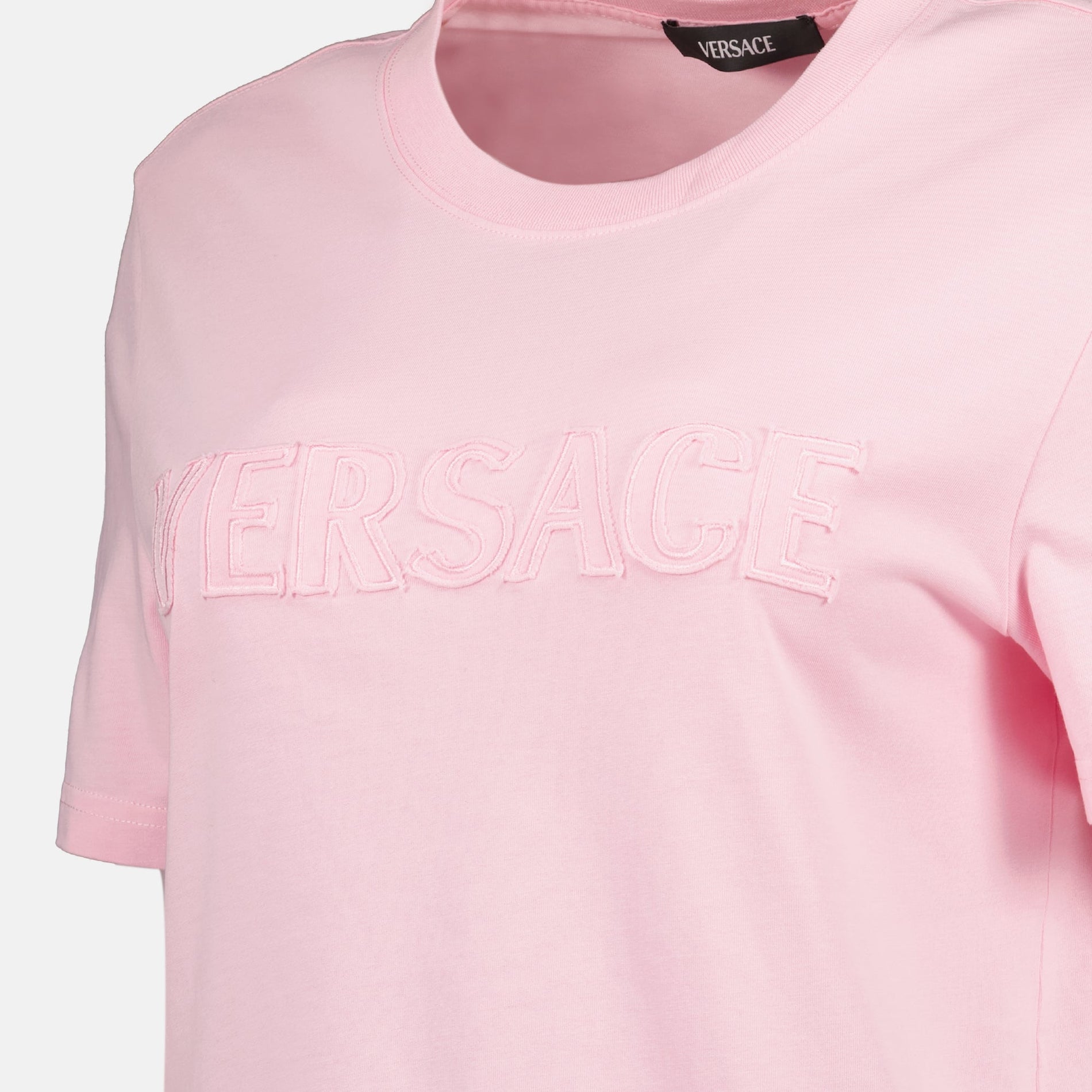 Versace Embroidered Logo T-Shirt - image 5