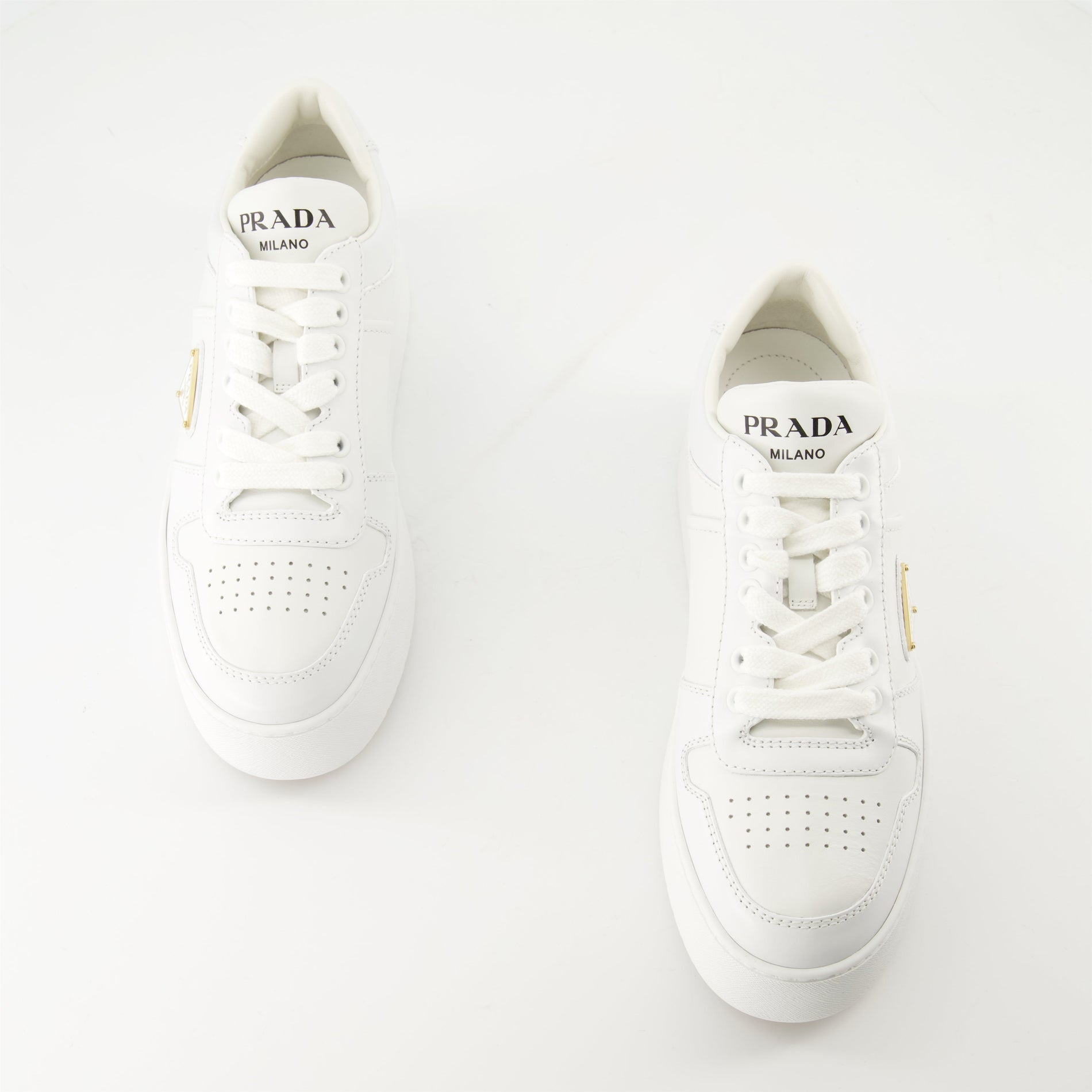 Prada All-White Platform Sneakers - image 6
