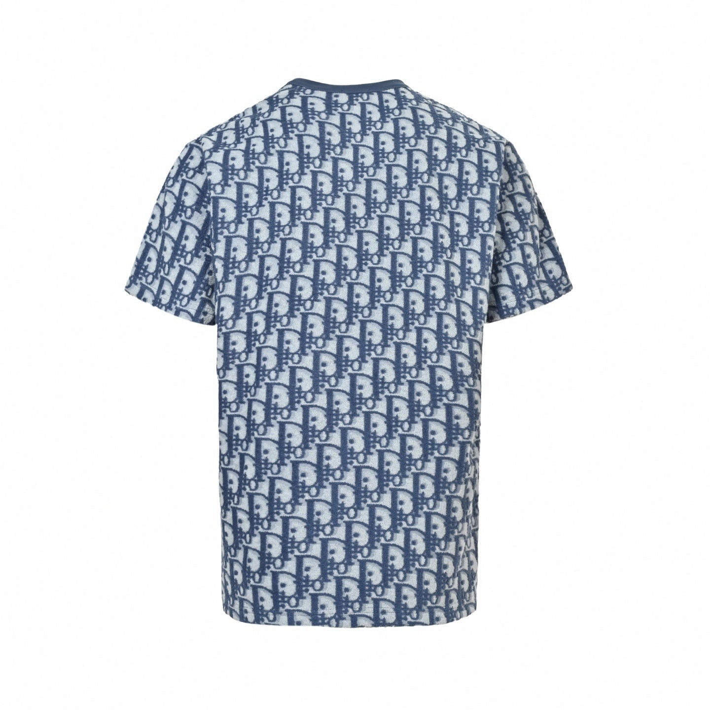 Dior Oblique Monogram Toweling T-Shirt | Blue - image 2