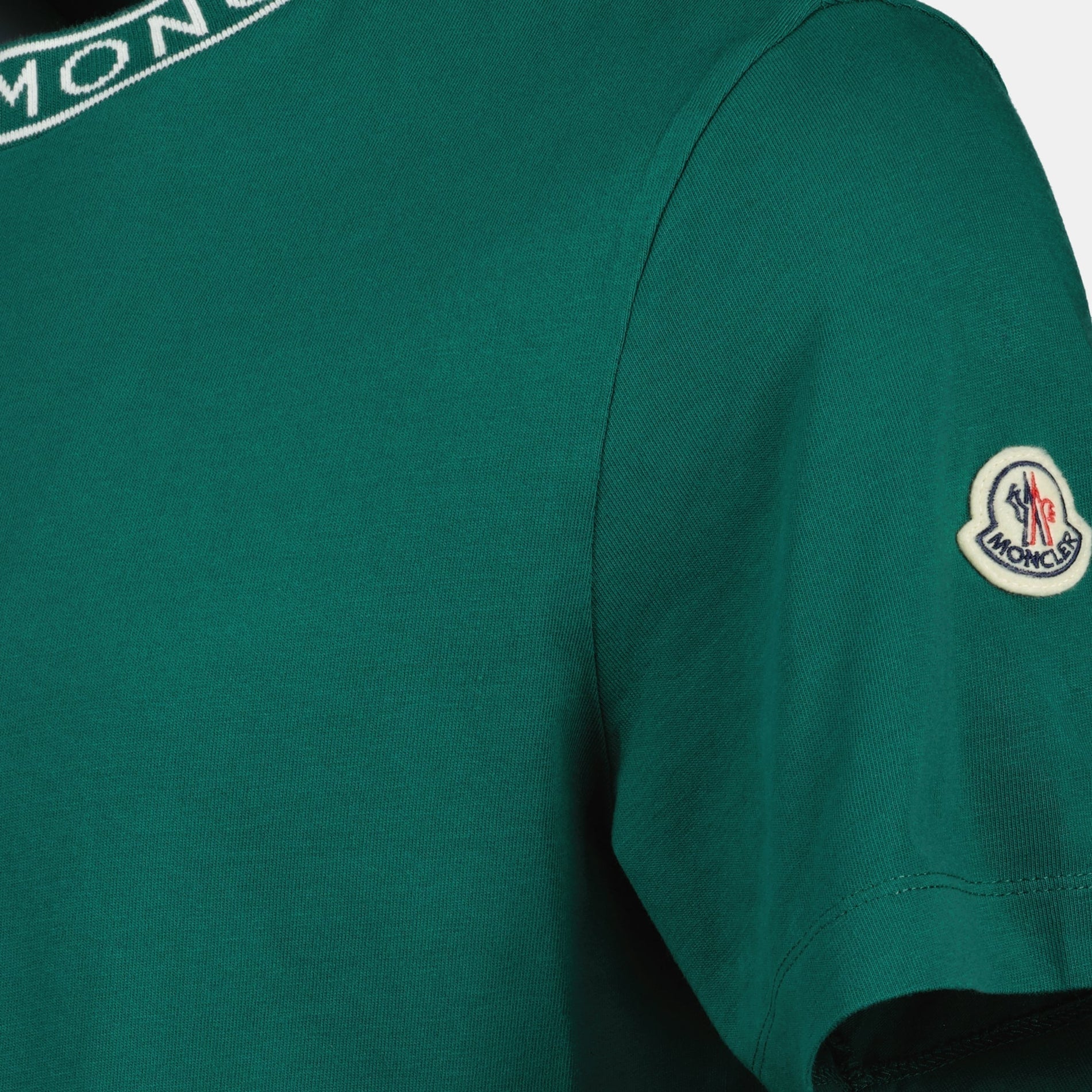 Moncler Green Logo T-Shirt - image 5