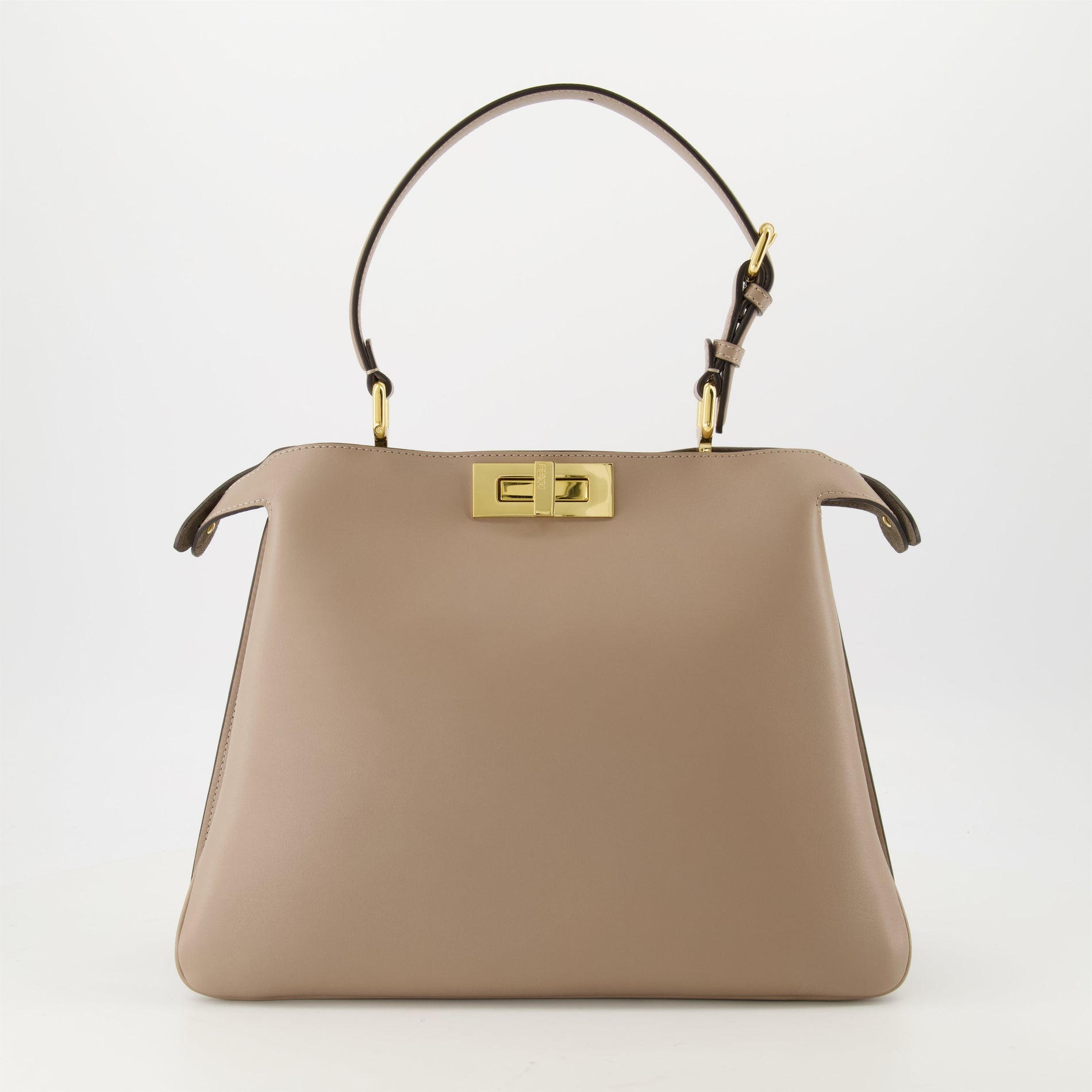 Fendi Peekaboo ISeeU Medium – Beige Leather - image 2