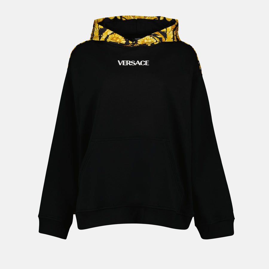 Versace Barocco Trim Hoodie