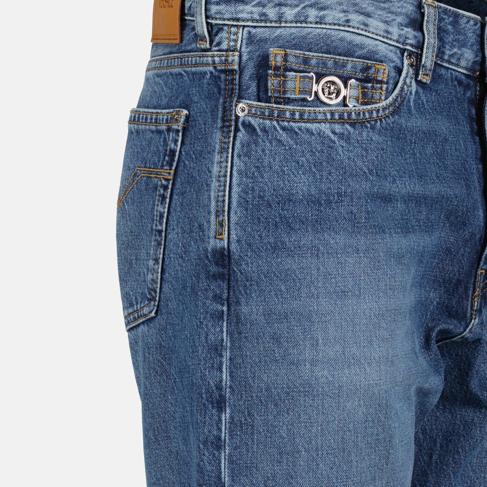 Versace Barocco Straight Jeans - image 3