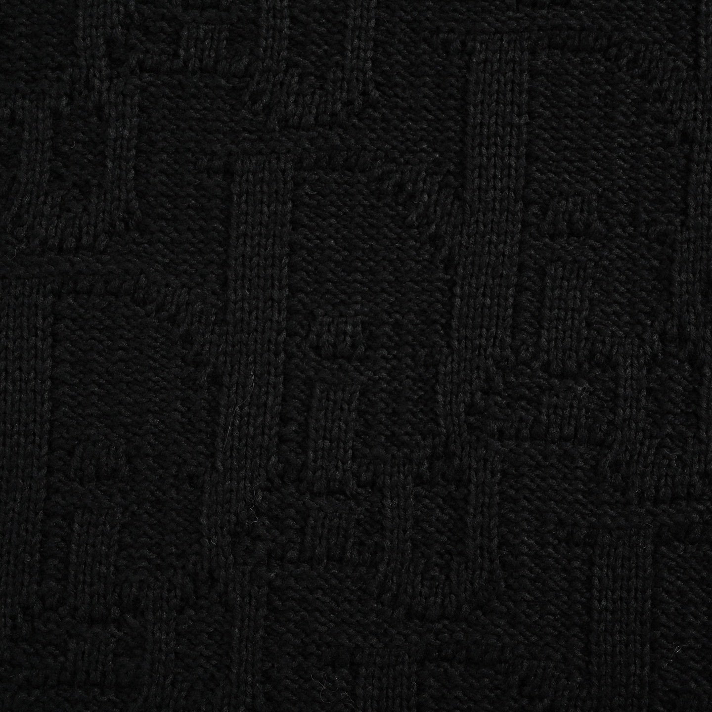 Dior Black Textured Oblique Knit Sweater - image 6