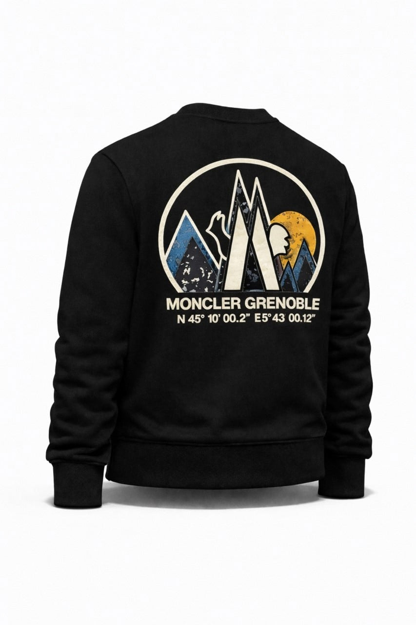 Moncler Grenoble Graphic Cotton Sweatshirt - image 2