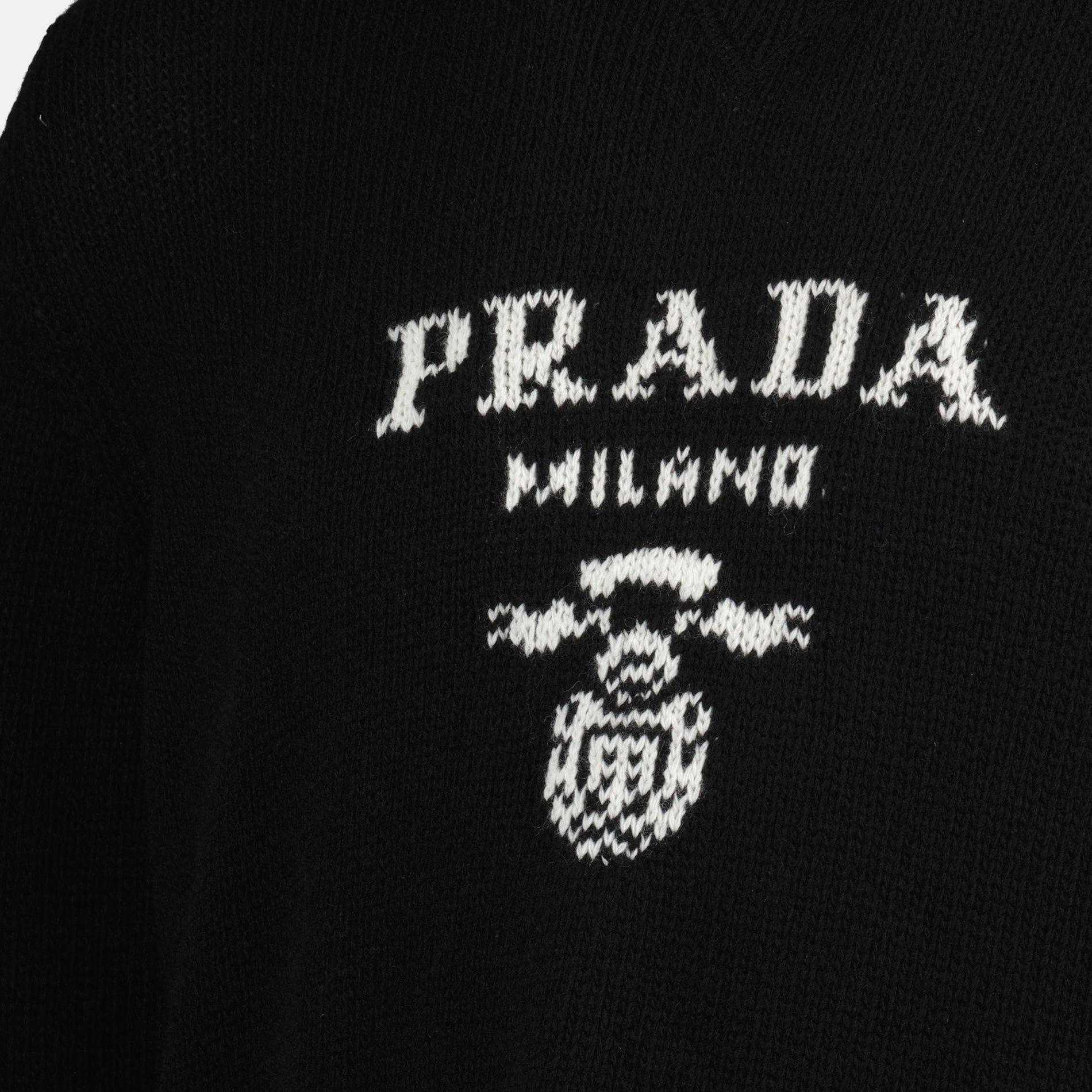Prada Wool and Cashmere Sweater - image 3