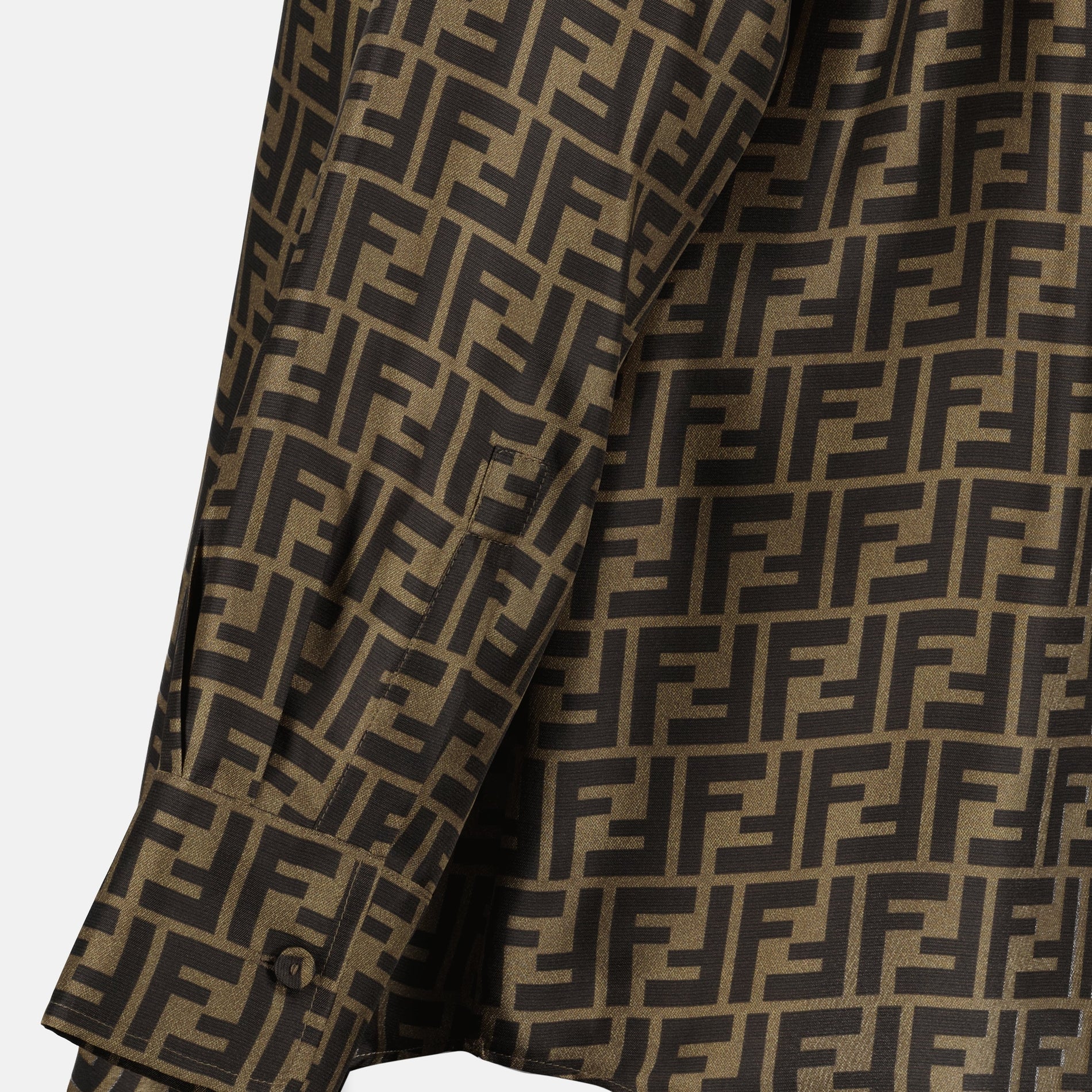 Fendi Monogram Silk Shirt - image 8