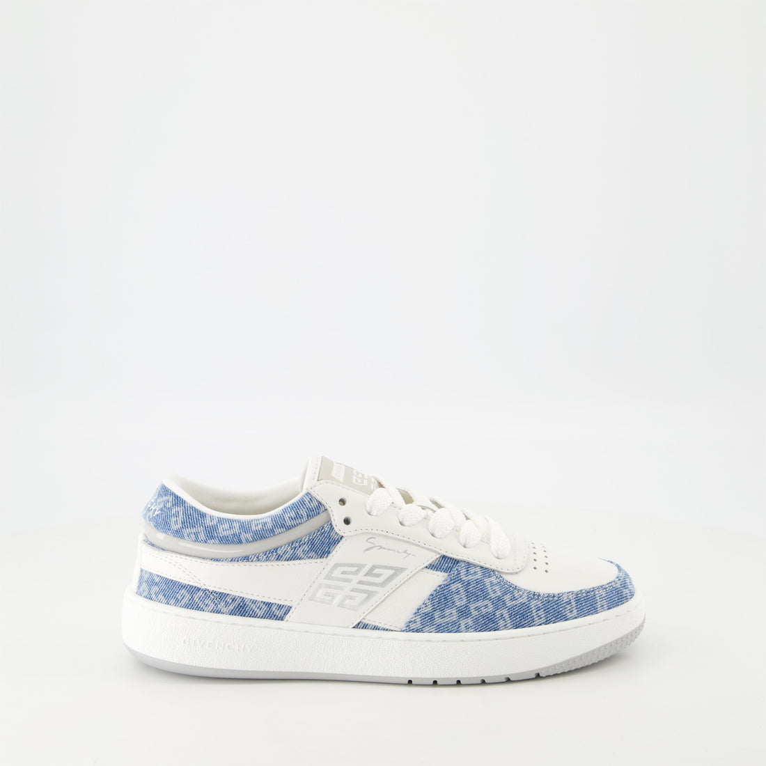 Denim Panel Sneakers