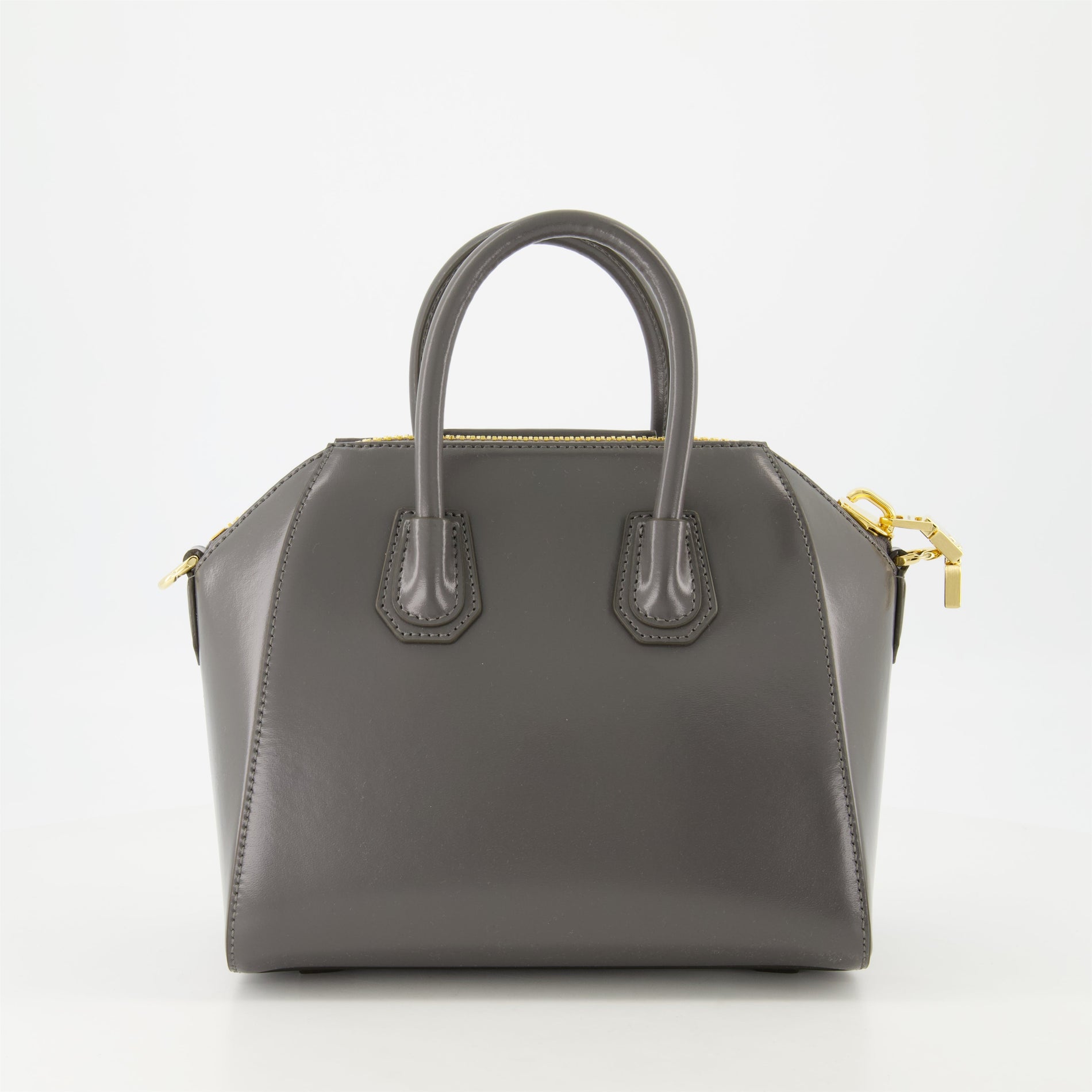 Givenchy Grey Leather Antigona Mini Top Handle Bag - image 2