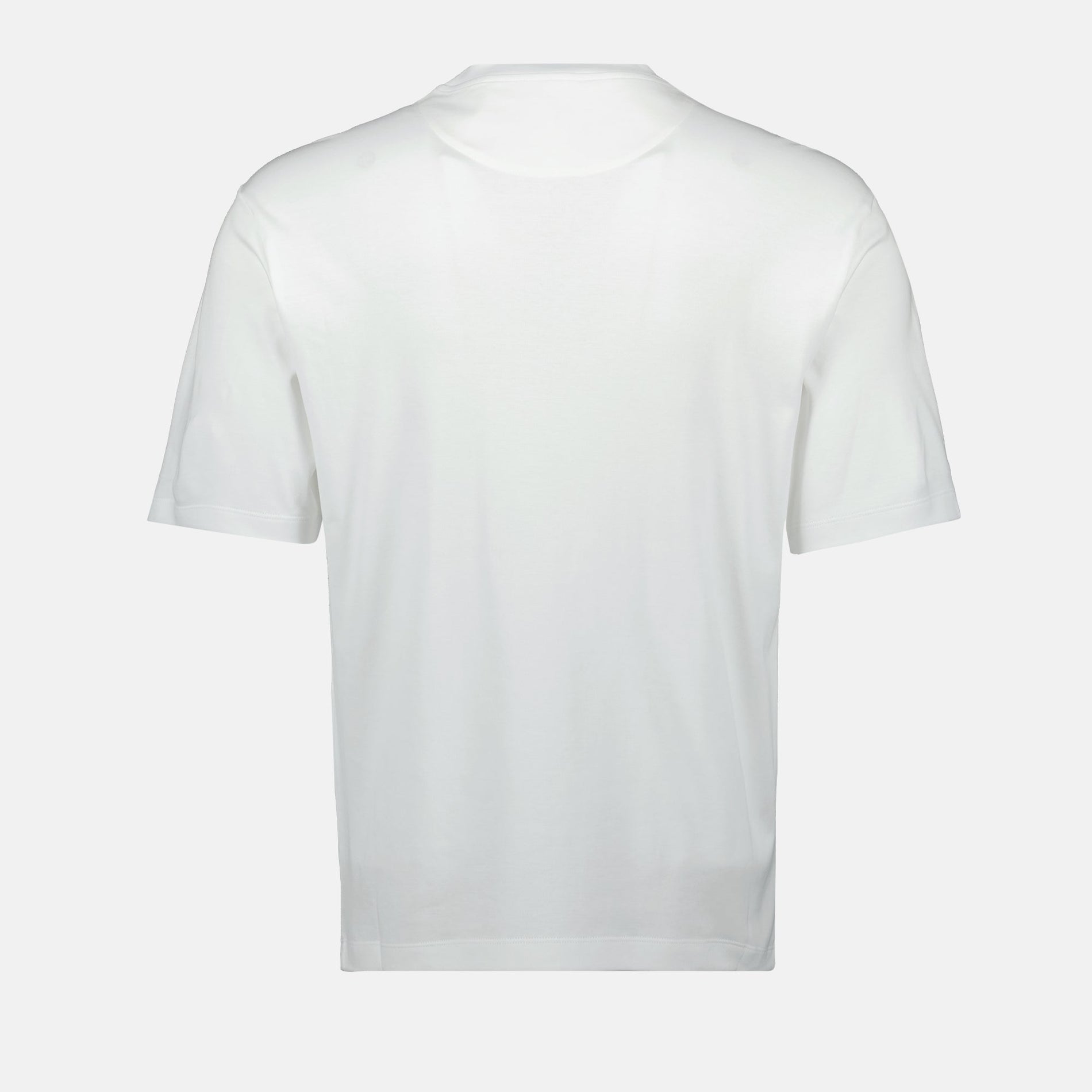 Prada Emblem Logo Cotton T-Shirt - image 2
