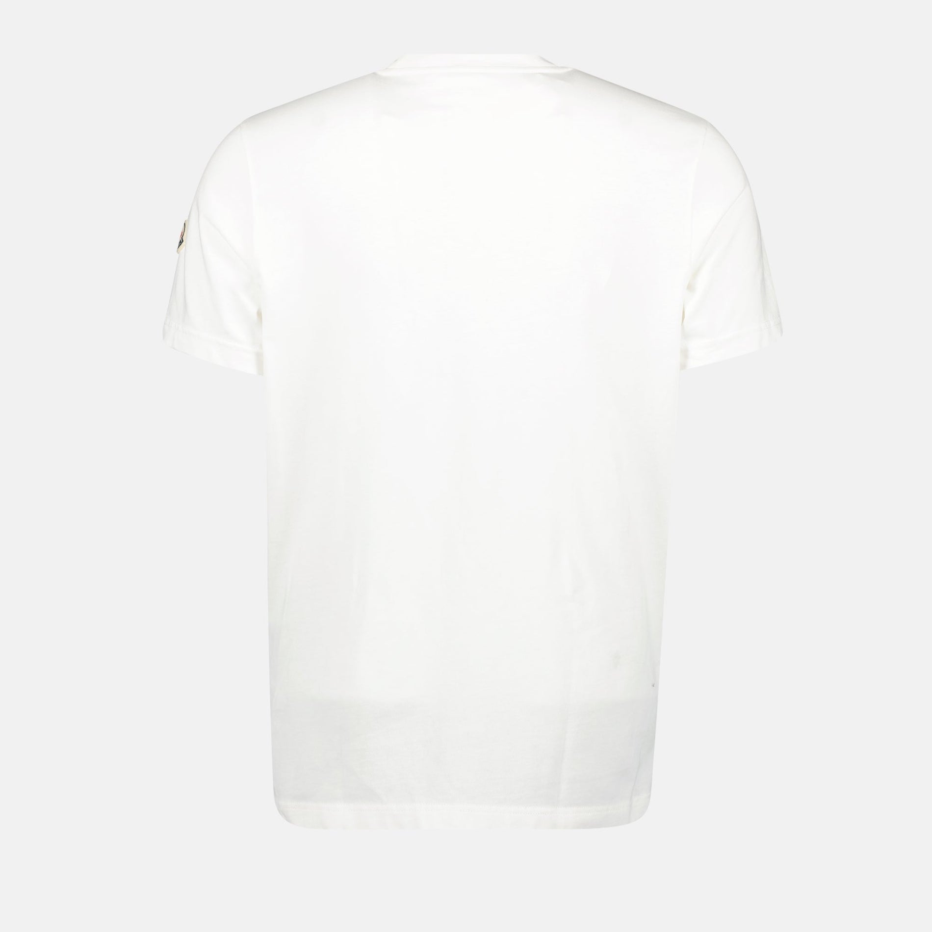 Moncler Printed T-Shirt White Felt Logo - image 2