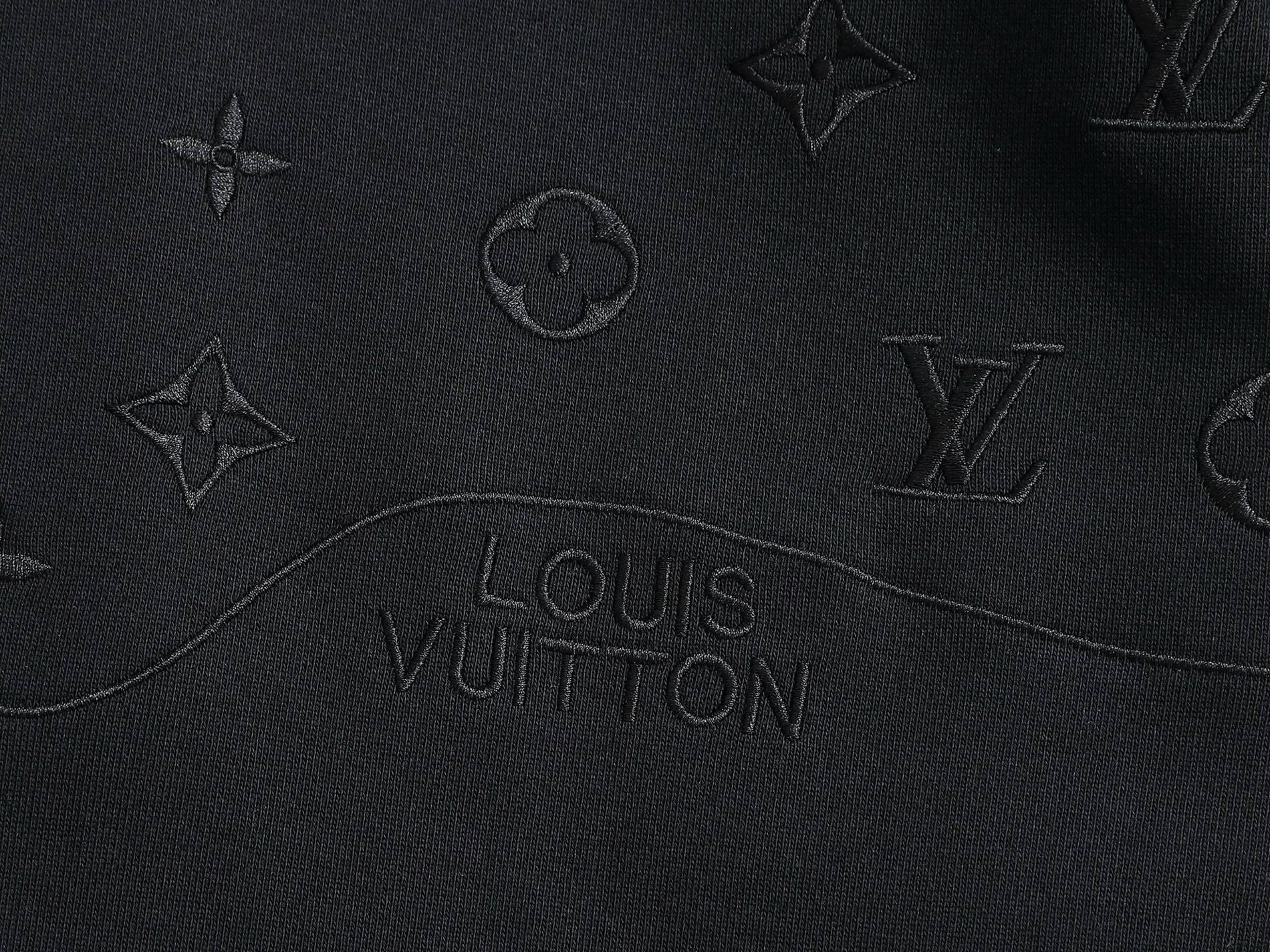 Louis Vuitton LV Black Monogram Sweatshirt - image 7