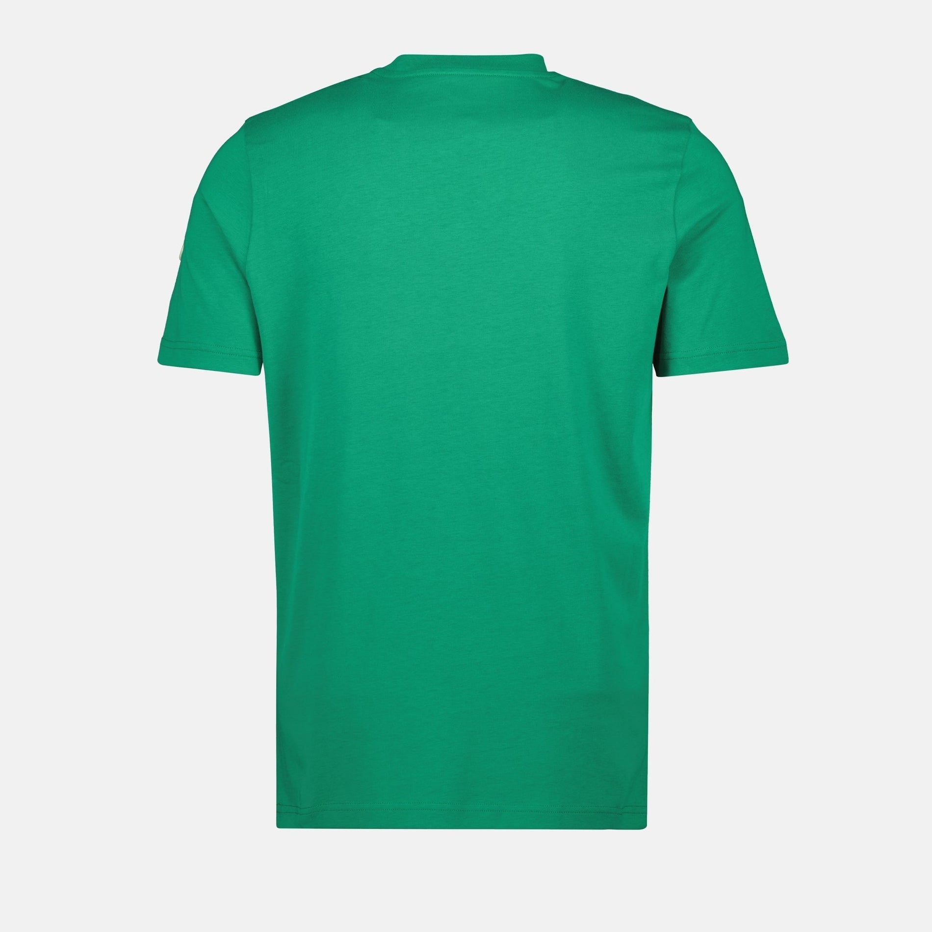 Moncler Green Embroidered Logo T-Shirt - image 4
