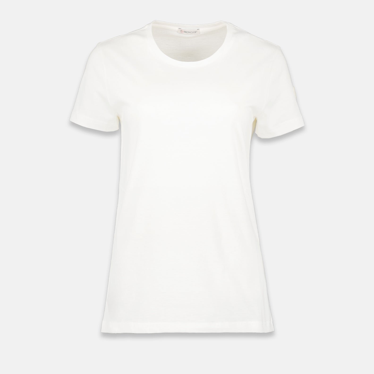 Moncler Classic Cotton T-Shirt – White
