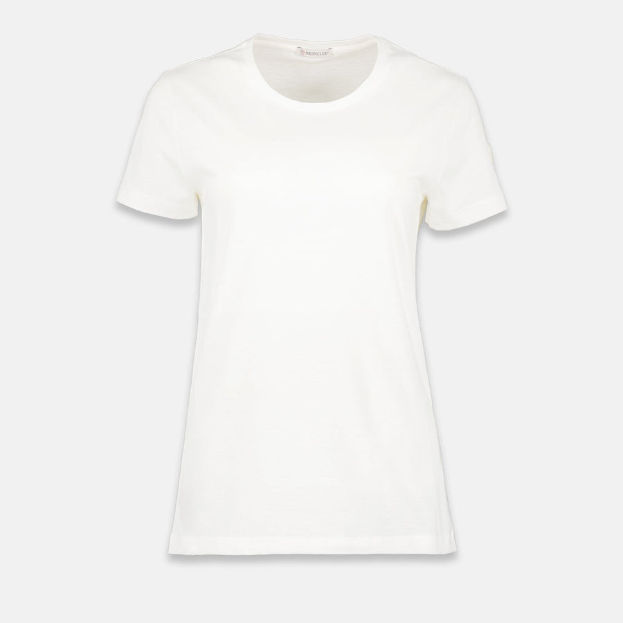 Moncler Classic Cotton T-Shirt – White