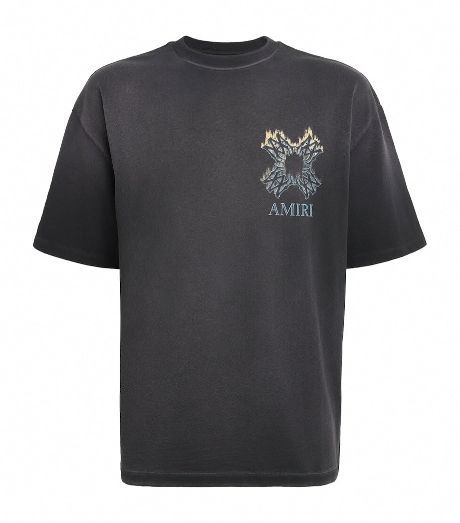 MA Quad Flames Oversized Cotton T-Shirt