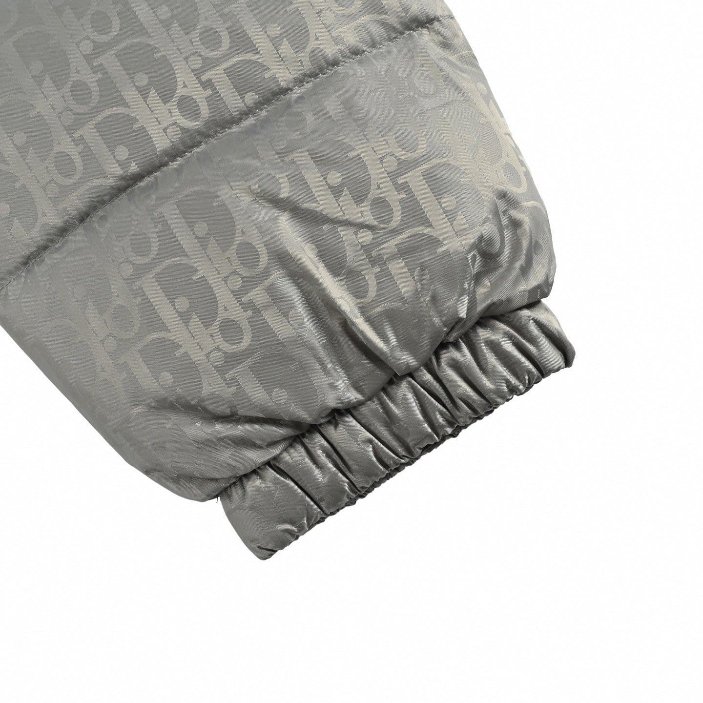 Dior Oblique Down Puffer Jacket – Grey Technical Jacquard Edition - image 5