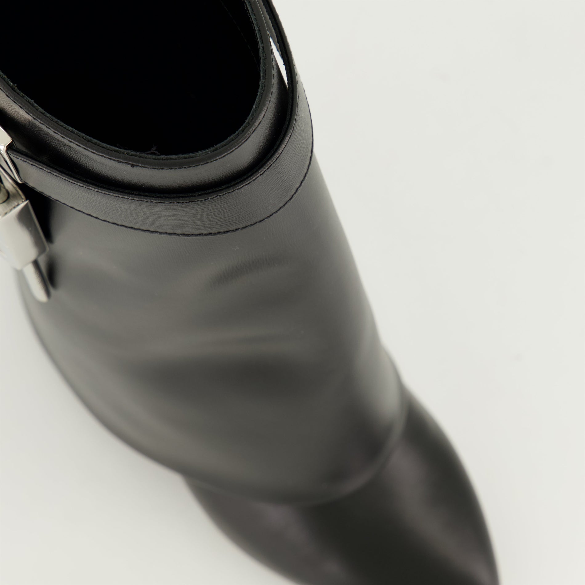 Givenchy Shark Lock Wedge Boots - image 5