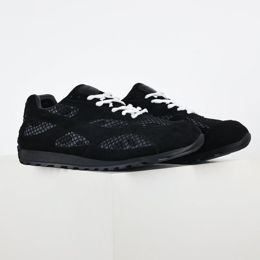 Bottega Veneta Orbit Lace-Up Runner in Black - image 7