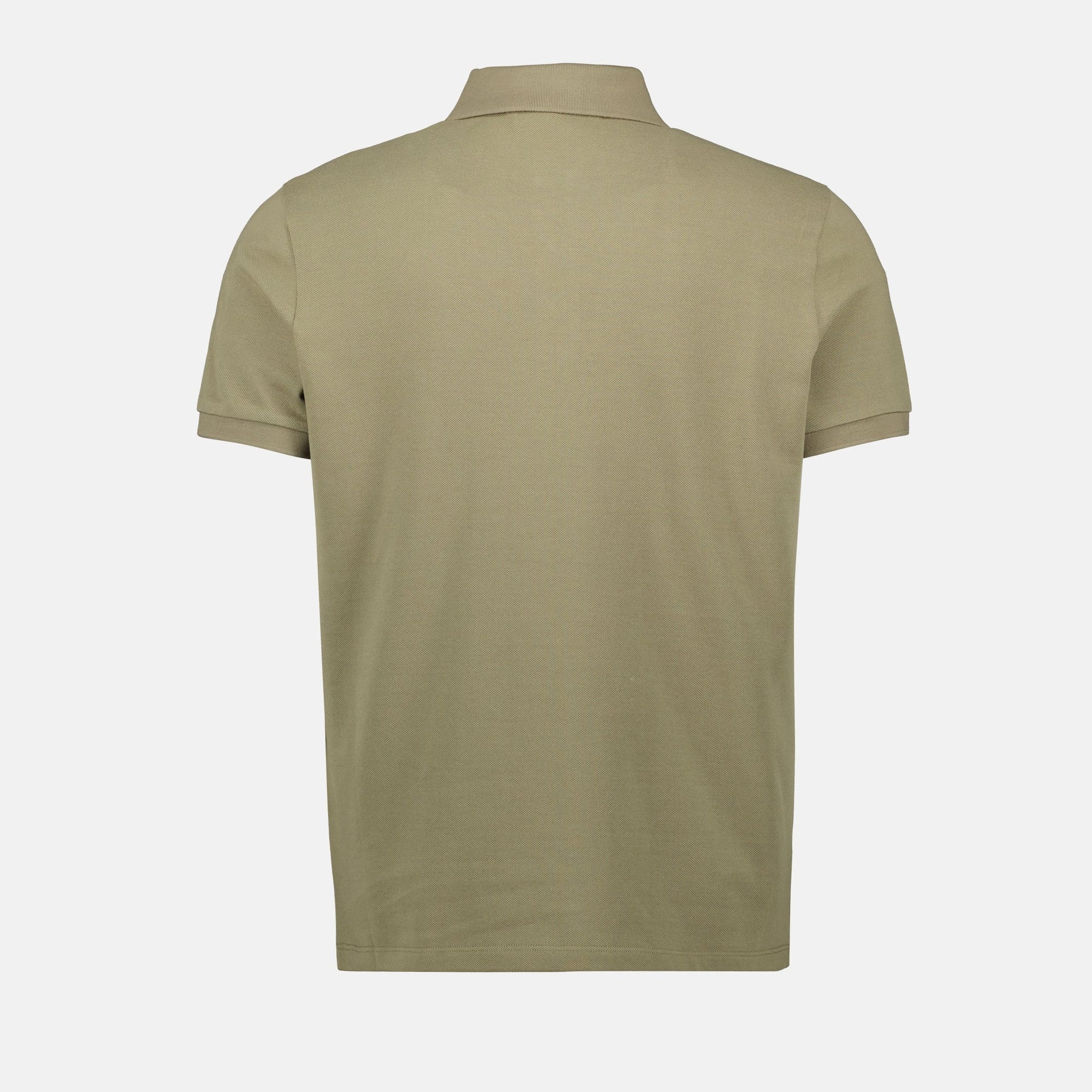 Moncler Khaki Polo Shirt with Tonal Logo - image 2