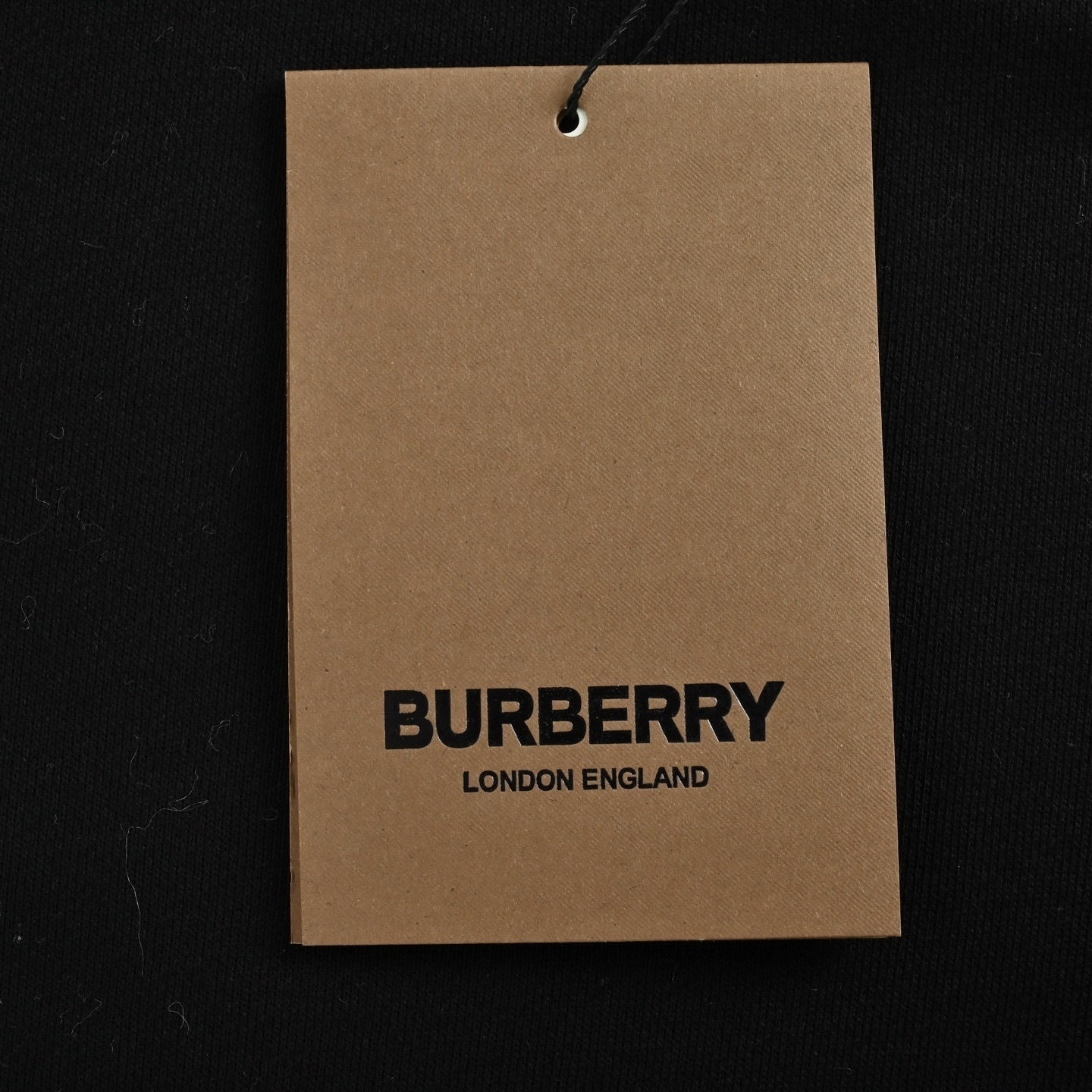 Burberry Boutique Black Crewneck Sweatshirt with Icon Stripe Trim - image 7