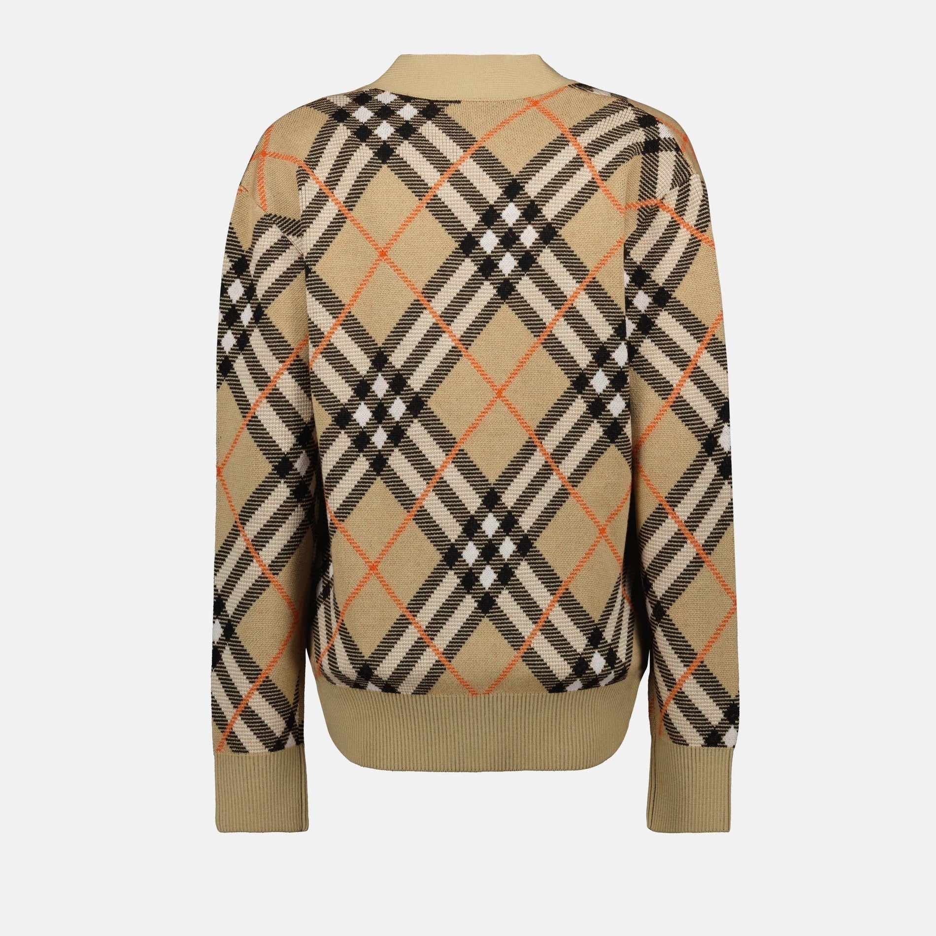 Burberry Checked Cardigan - image 2