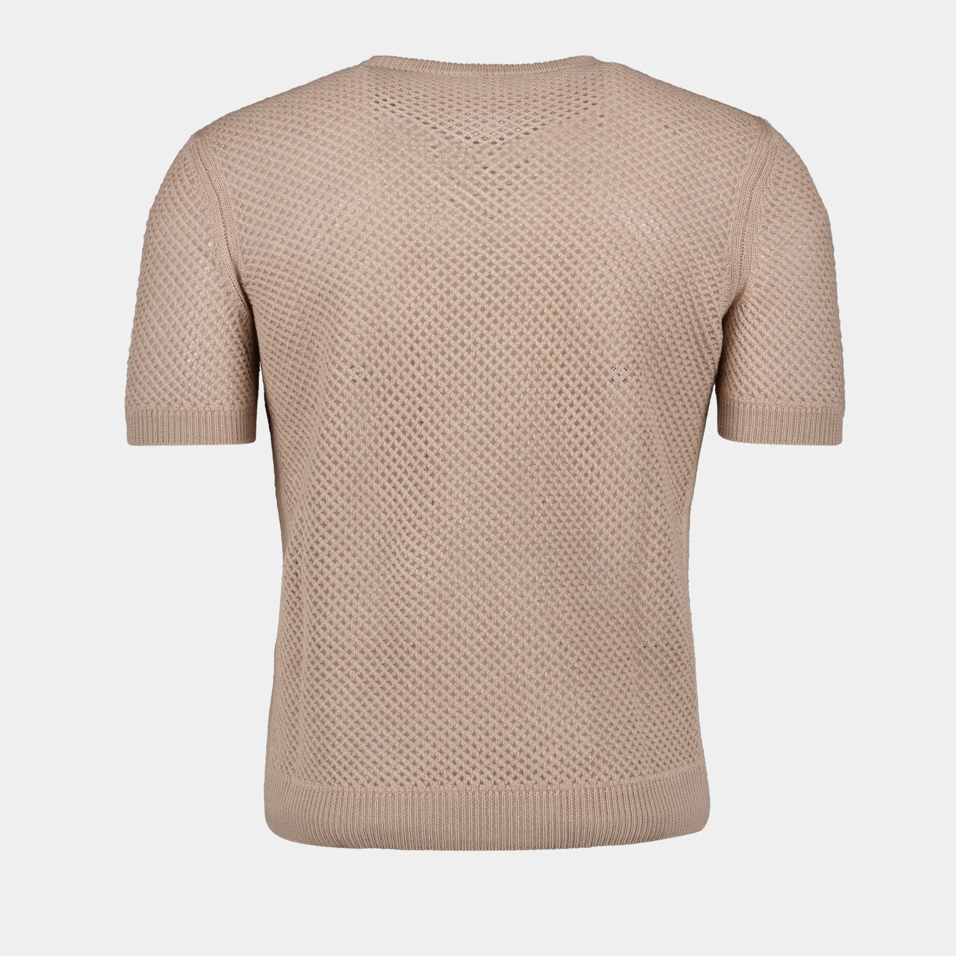 Fendi Mesh Cotton T-Shirt - image 5