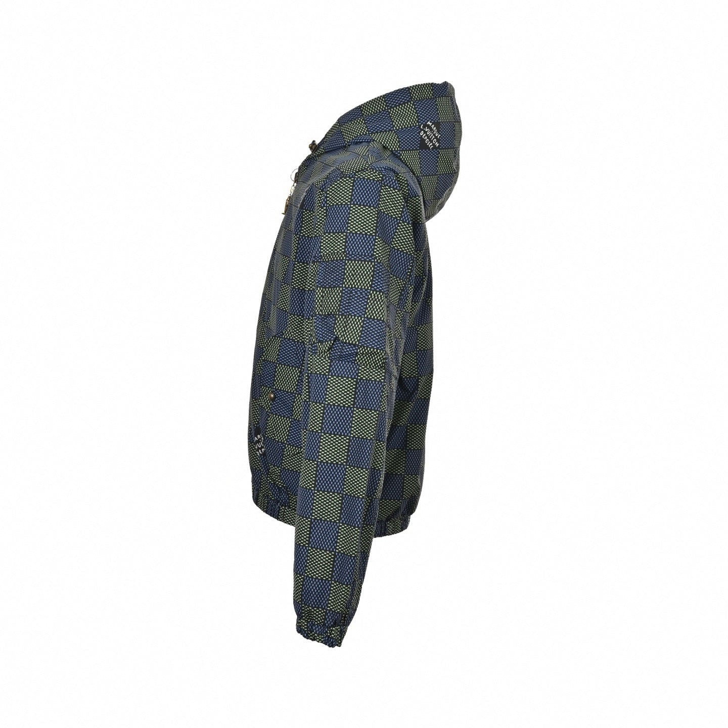 Louis Vuitton LV Reversible Monogram & Check Hooded Jacket - image 3