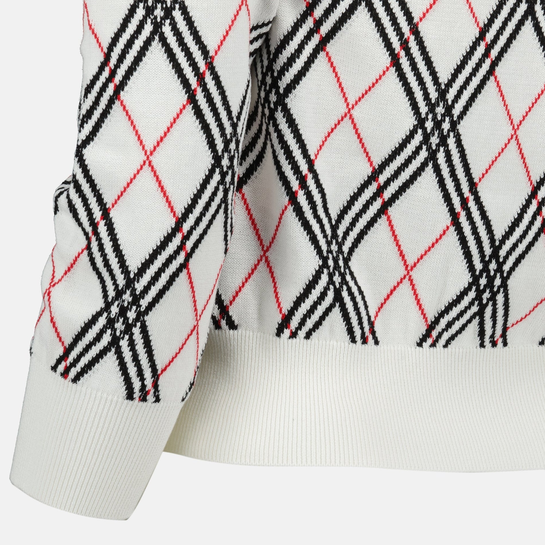 Burberry Check Pattern Sweater - image 4