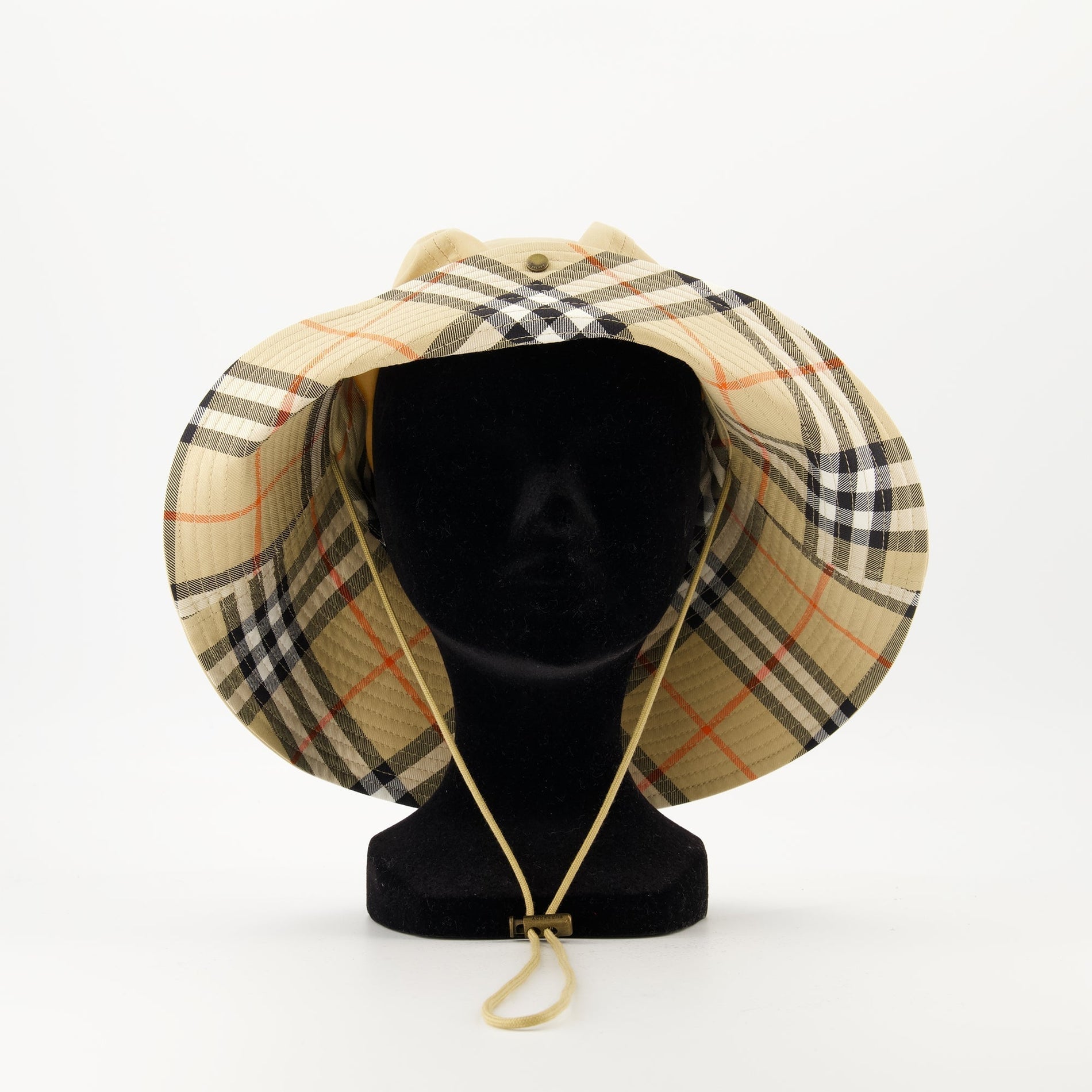 Burberry Vintage Check Wide-Brim Hat - image 5