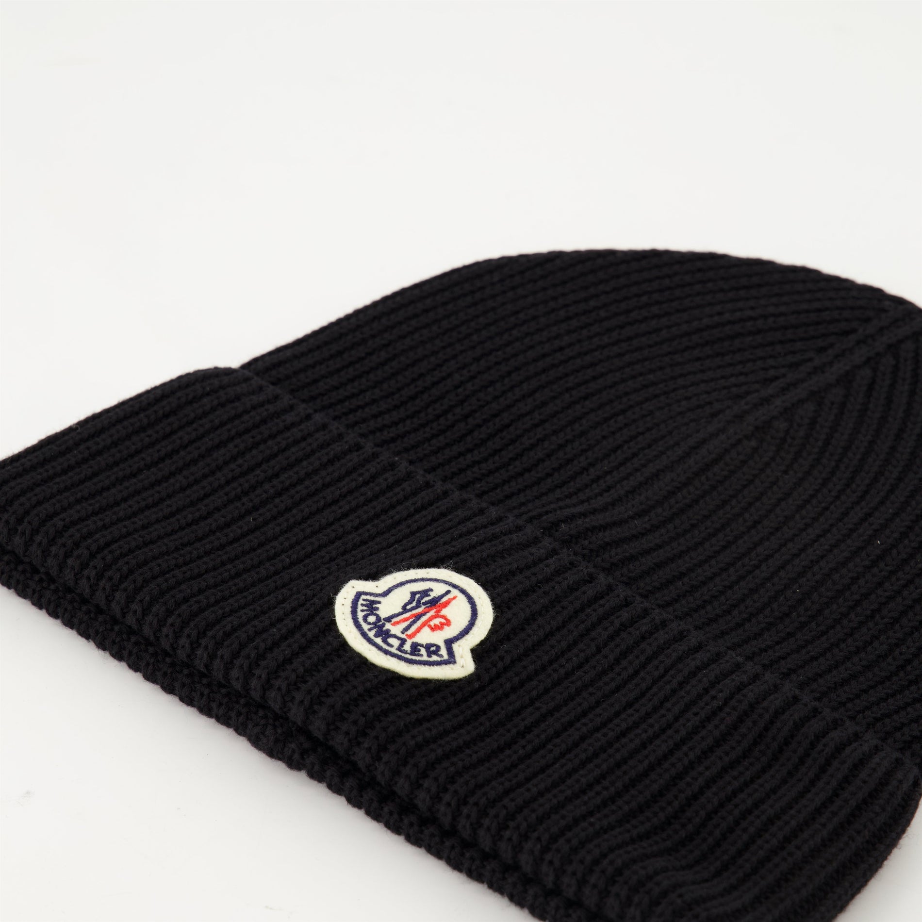 Moncler Black Knit Beanie - image 3
