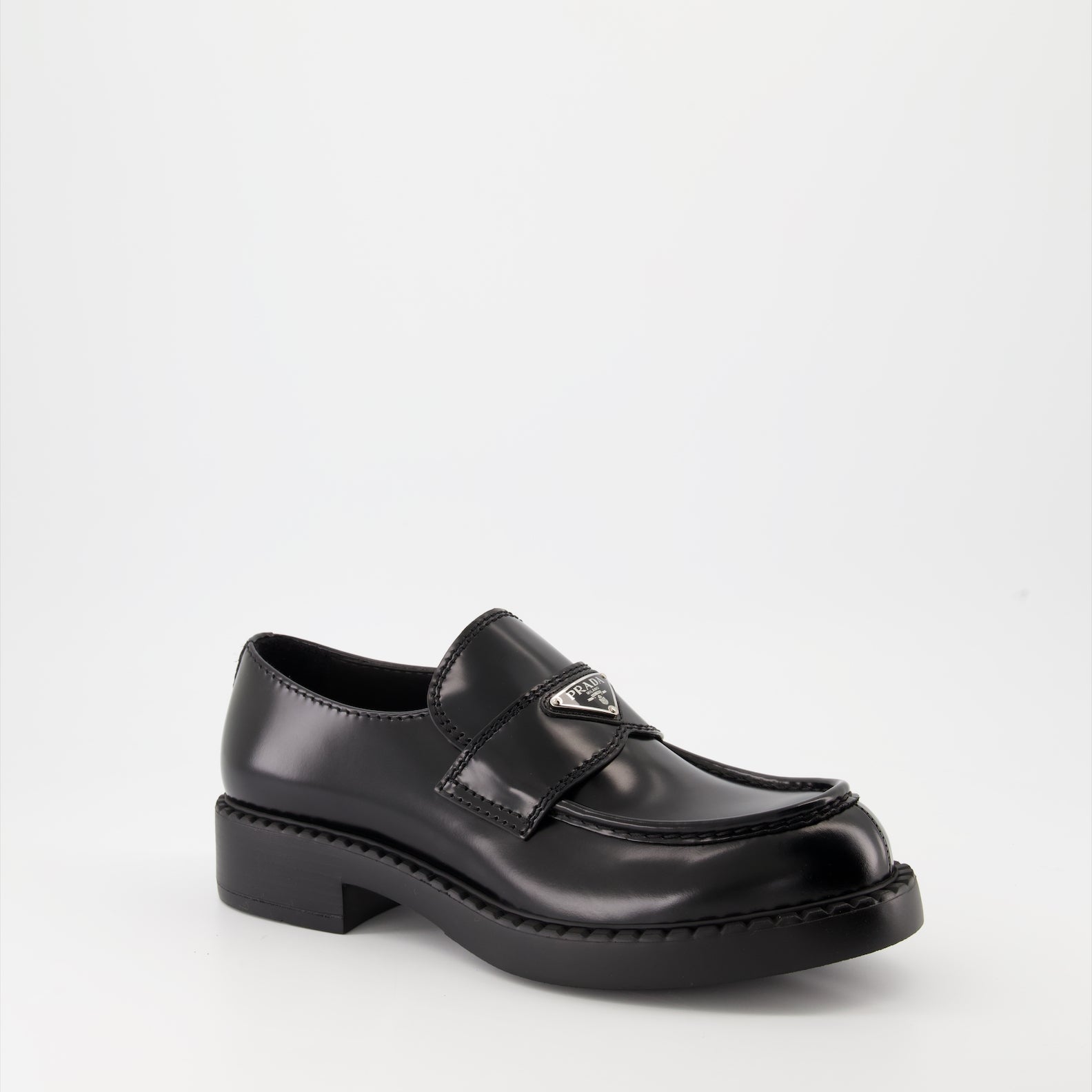 Prada Leather Loafers - image 2