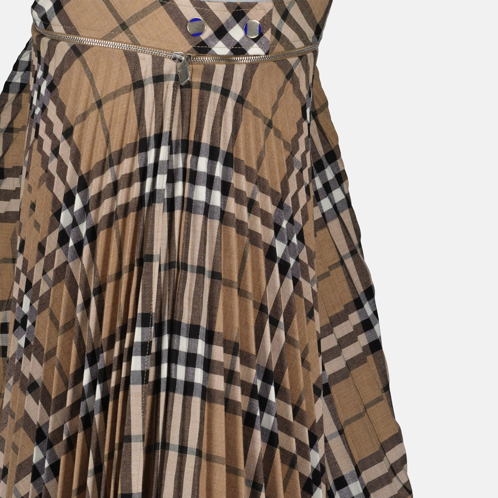 Burberry Checked Skirt - image 3